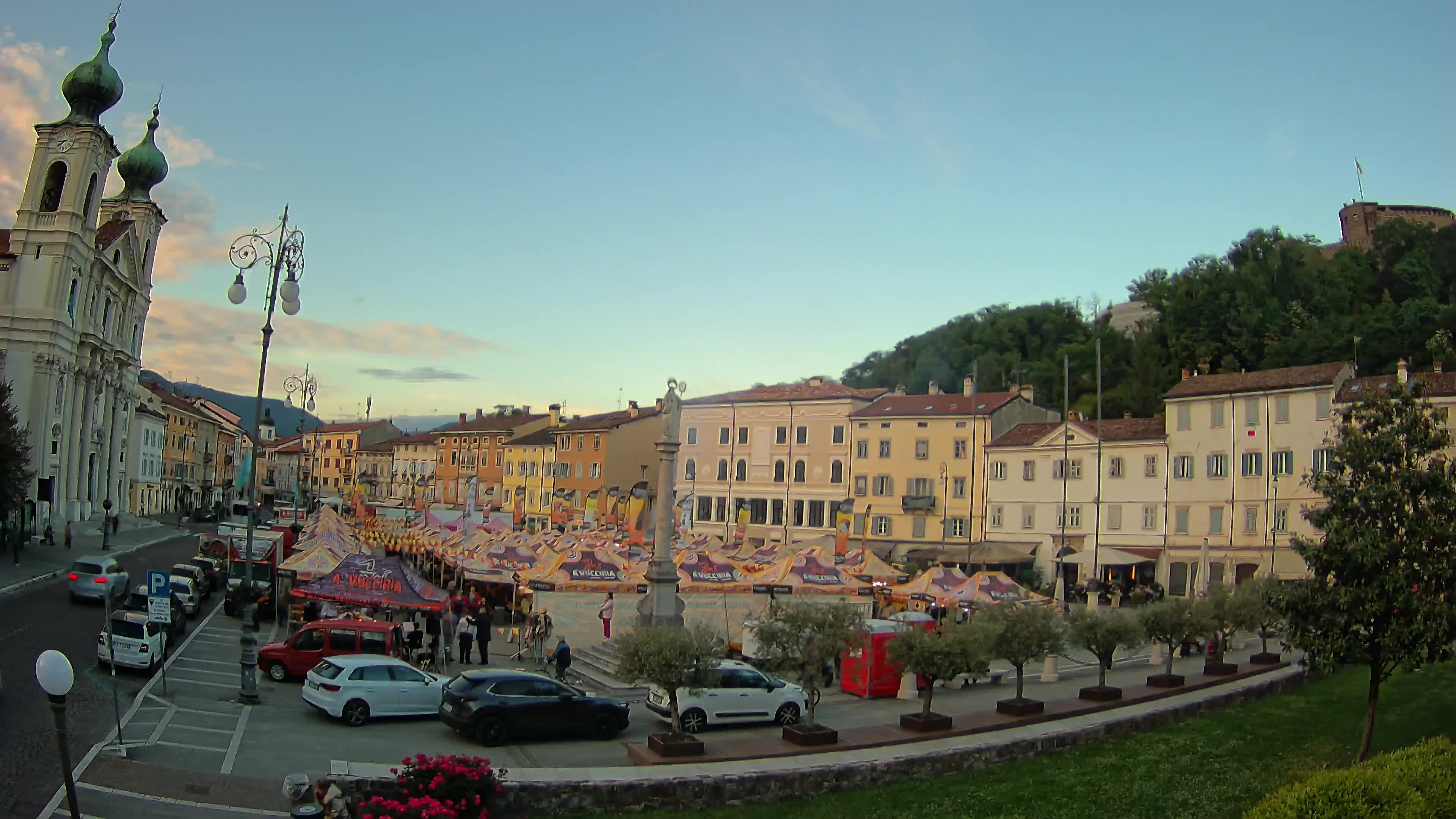 Webcam Gorizia Vittoria square – Church of st. Ignazio