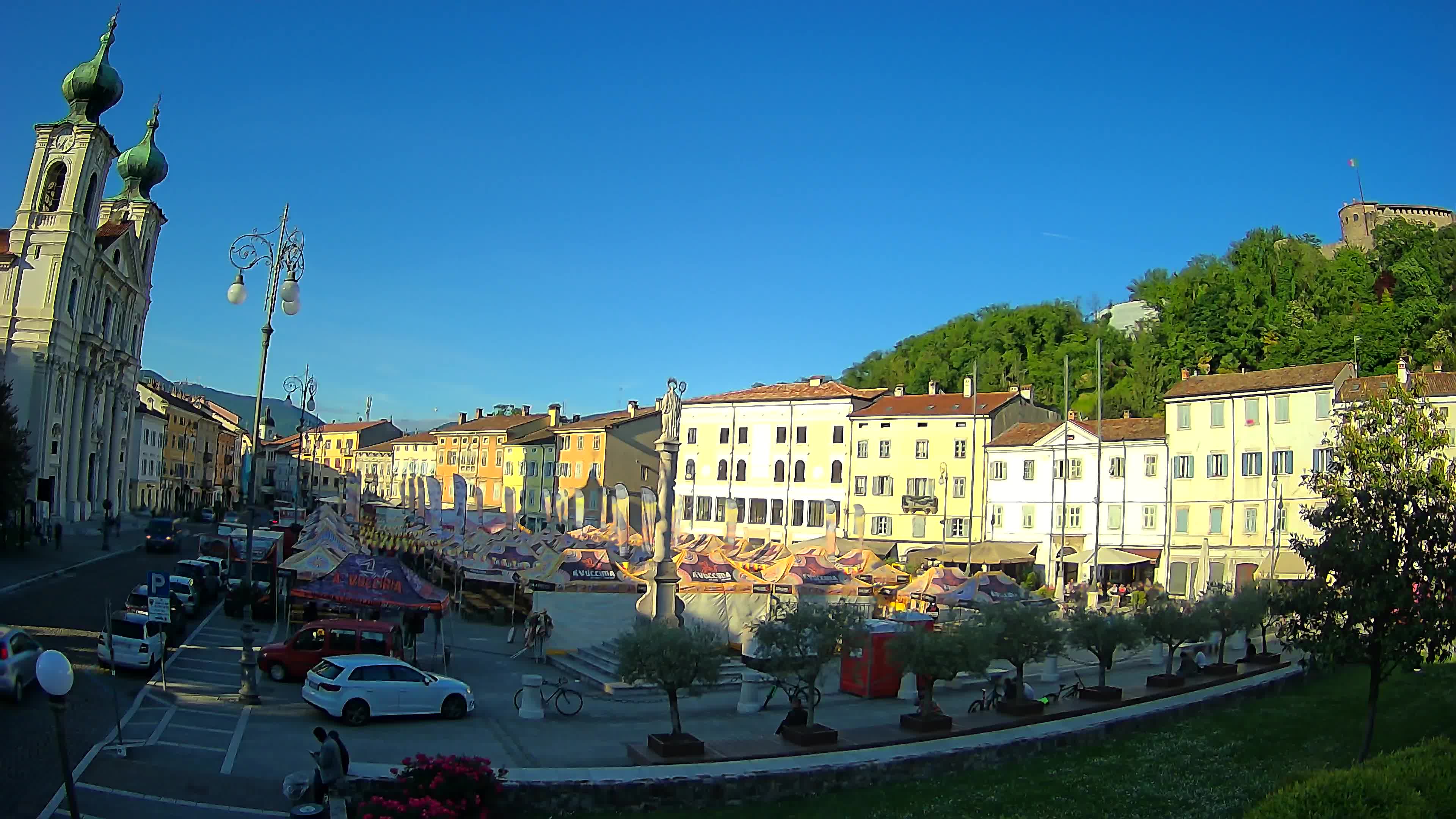 Webcam Gorizia Vittoria square – Church of st. Ignazio