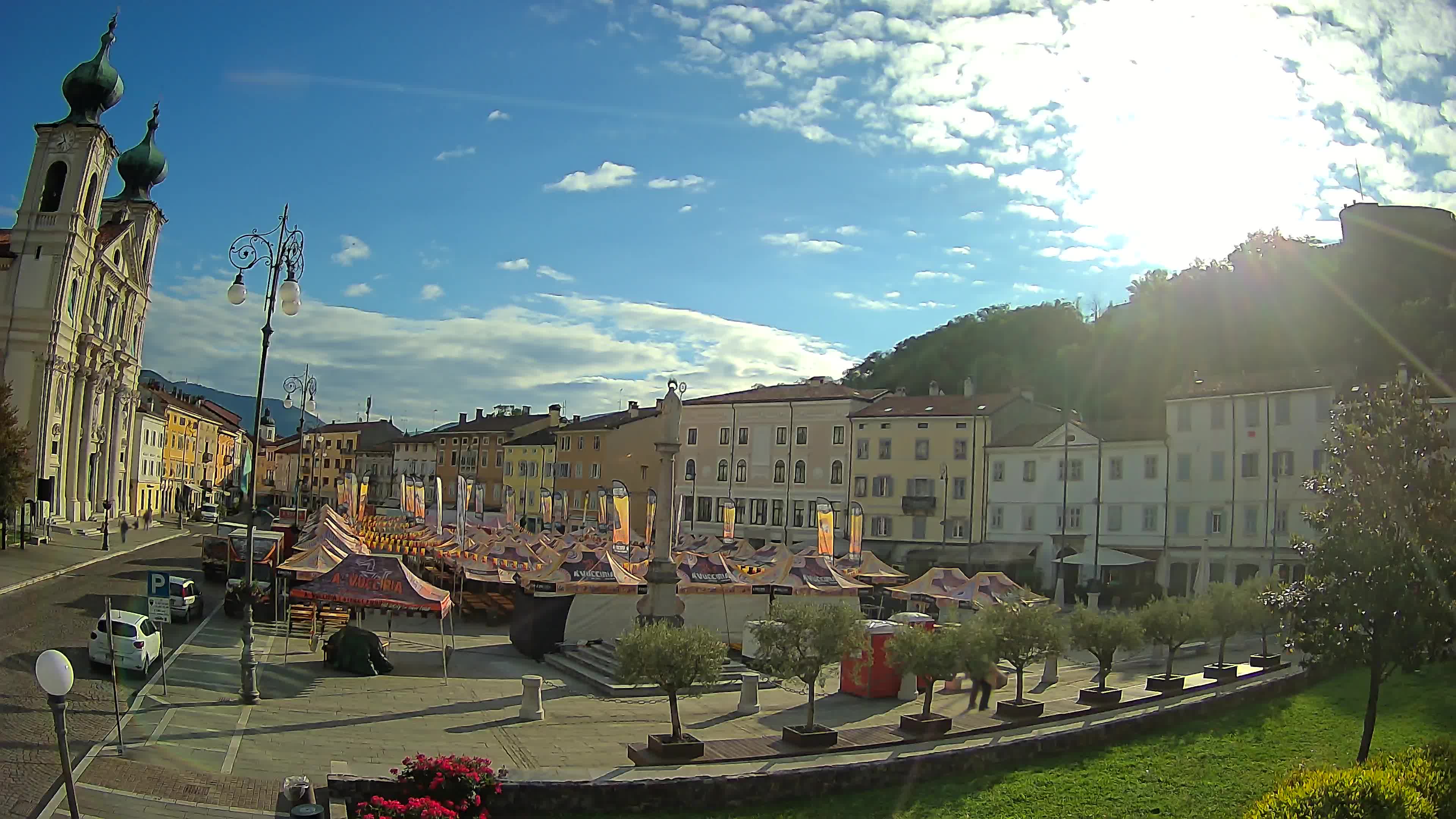Webcam Gorizia Vittoria square – Church of st. Ignazio