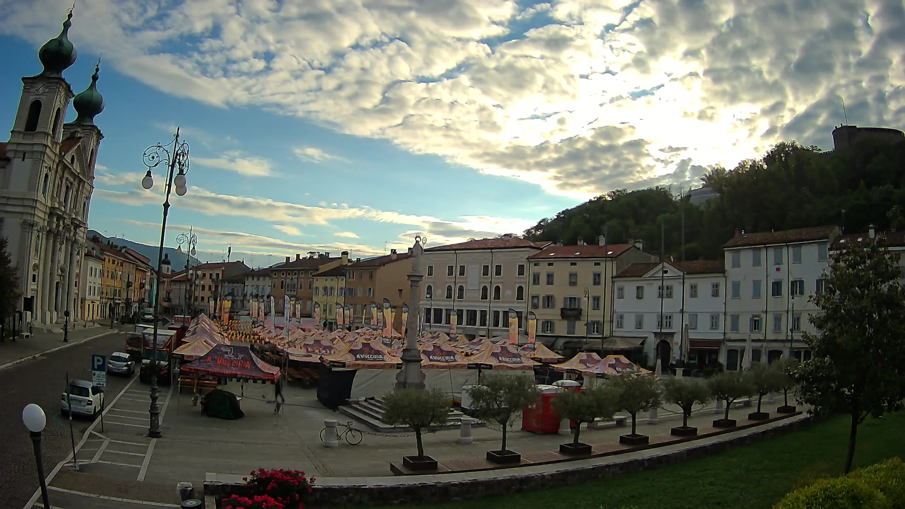 Webcam Gorizia Vittoria square – Church of st. Ignazio