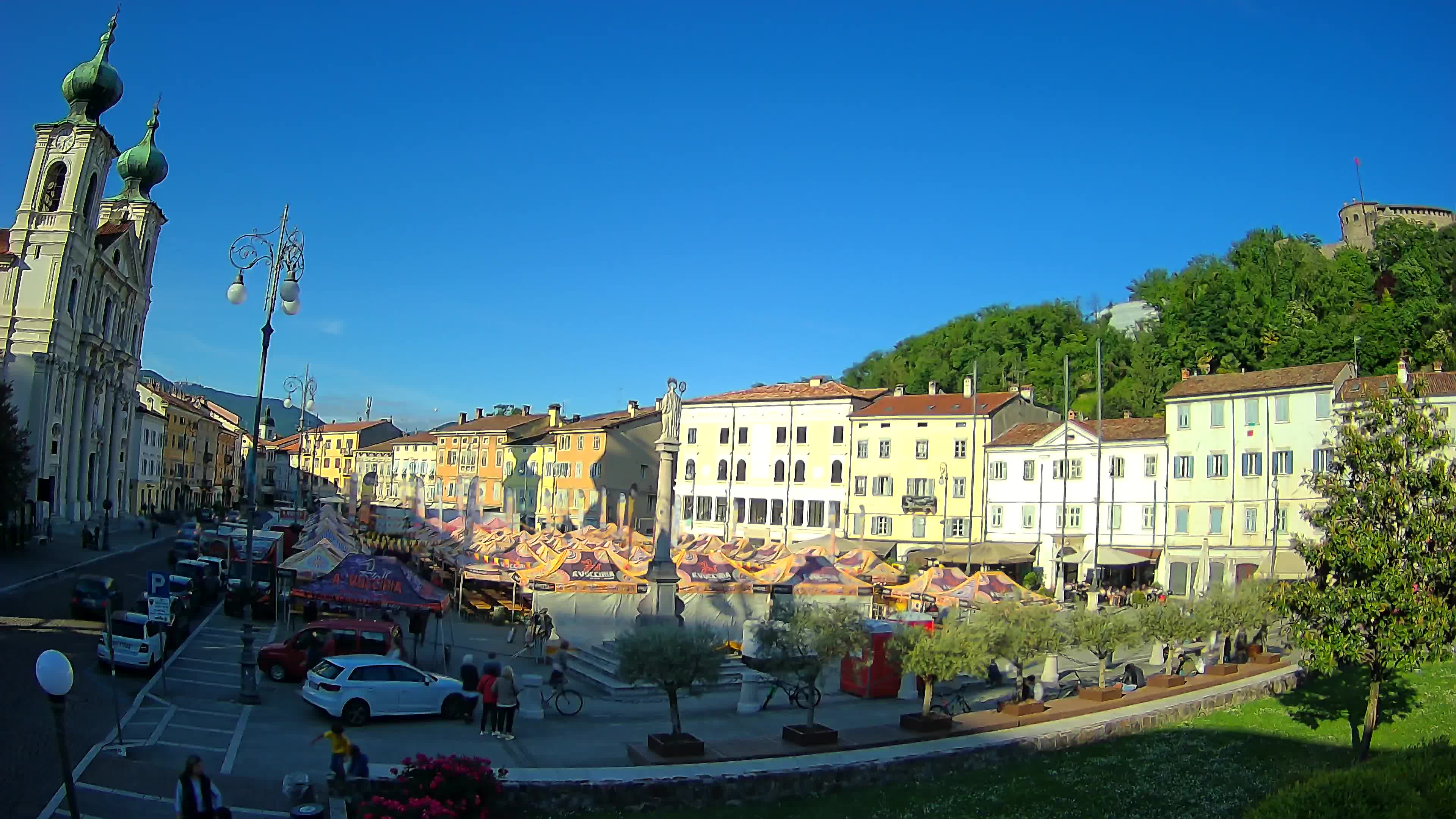 Webcam Gorizia Vittoria square – Church of st. Ignazio