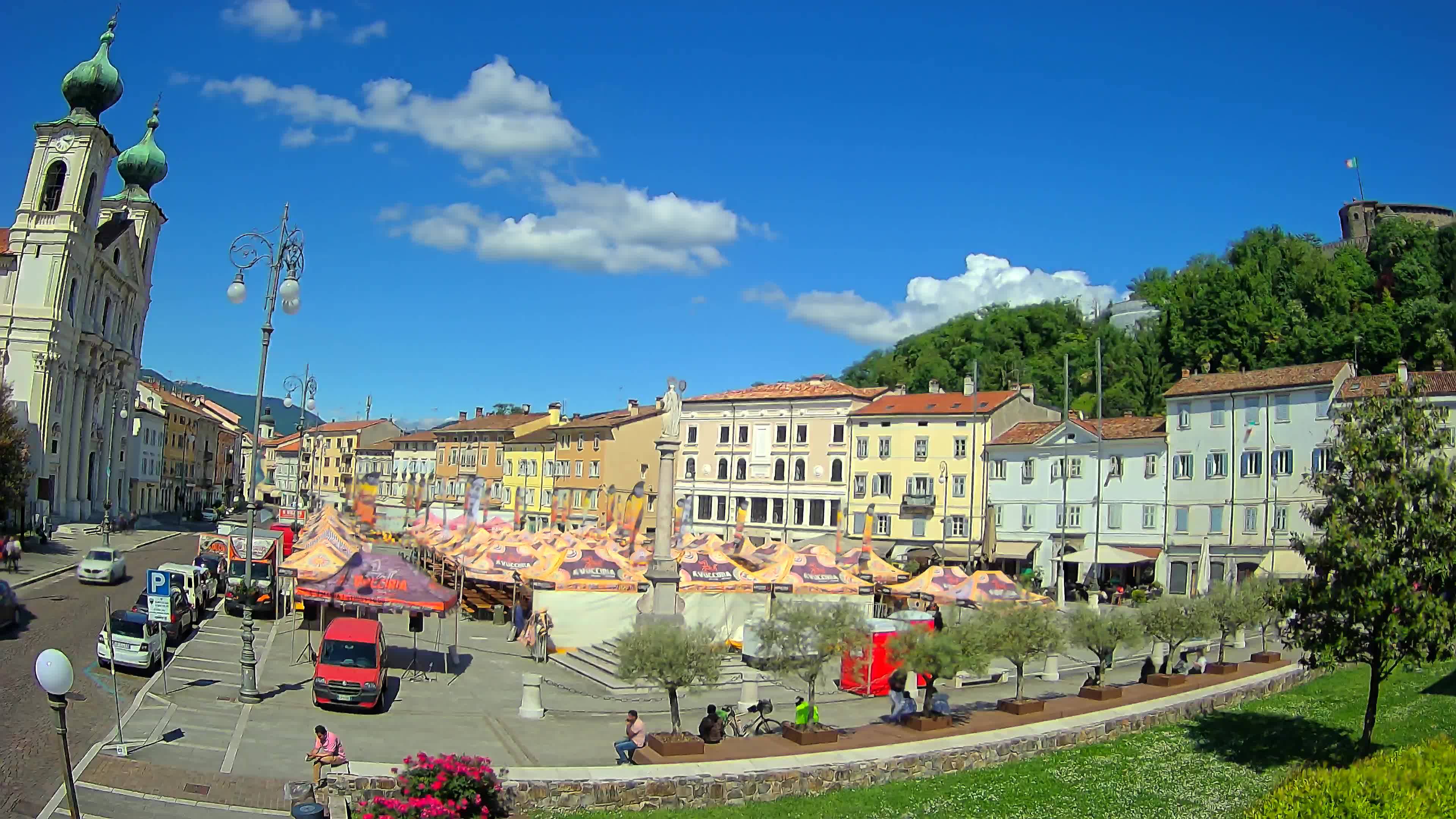 Webcam Gorizia Vittoria square – Church of st. Ignazio