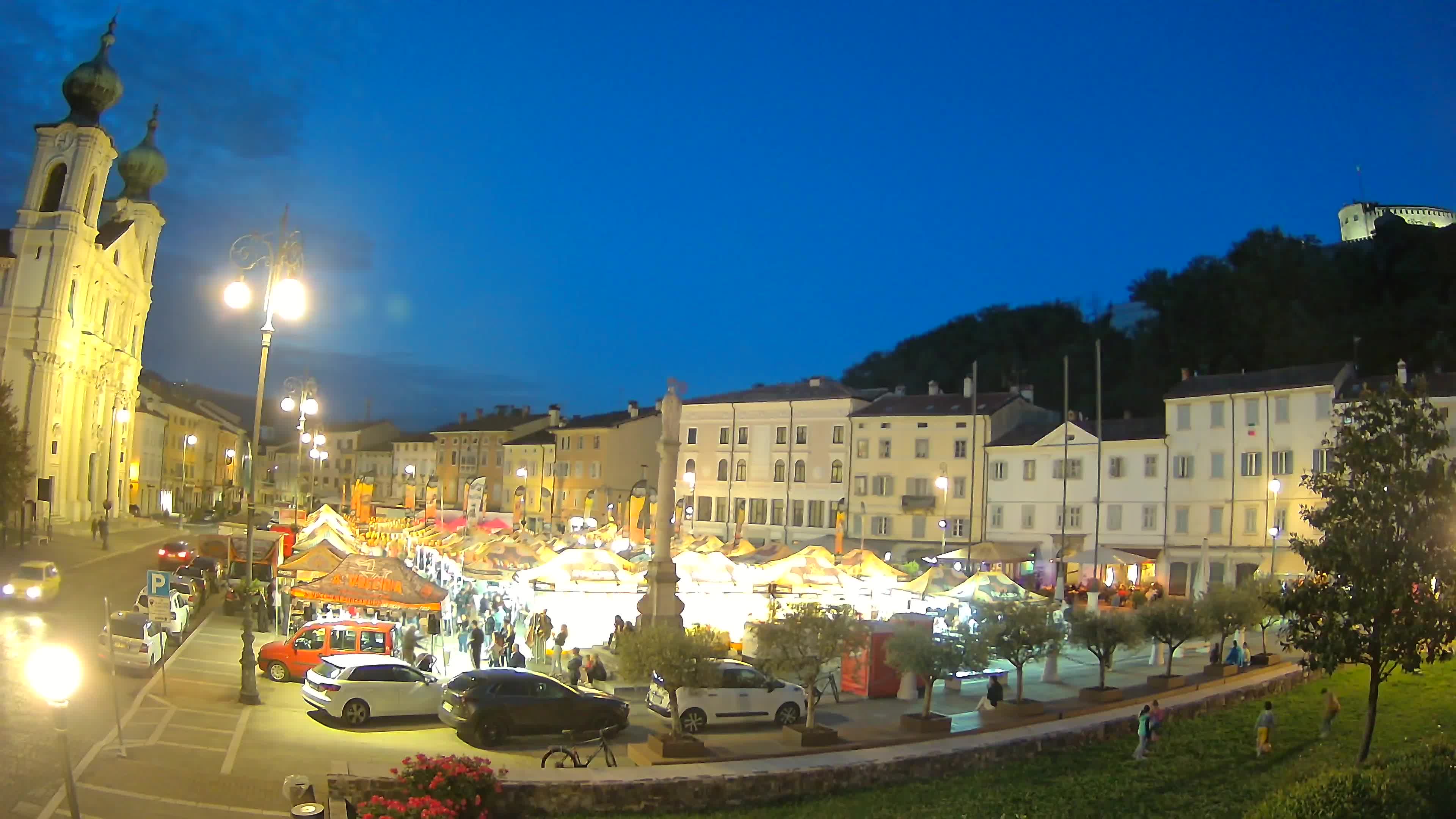 Webcam Gorizia Vittoria square – Church of st. Ignazio