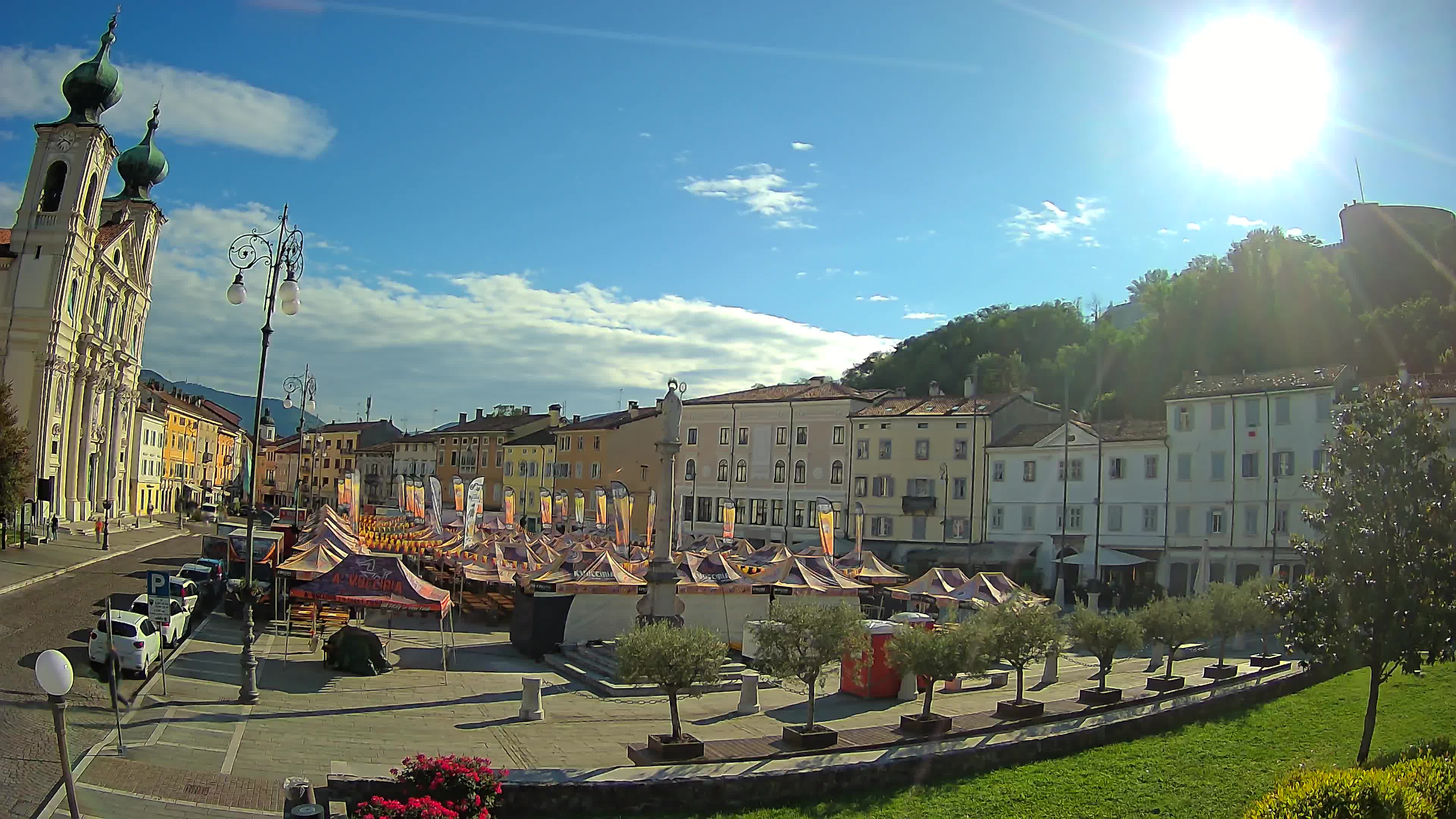 Gorizia – Place Vittoria – église st. Ignazio