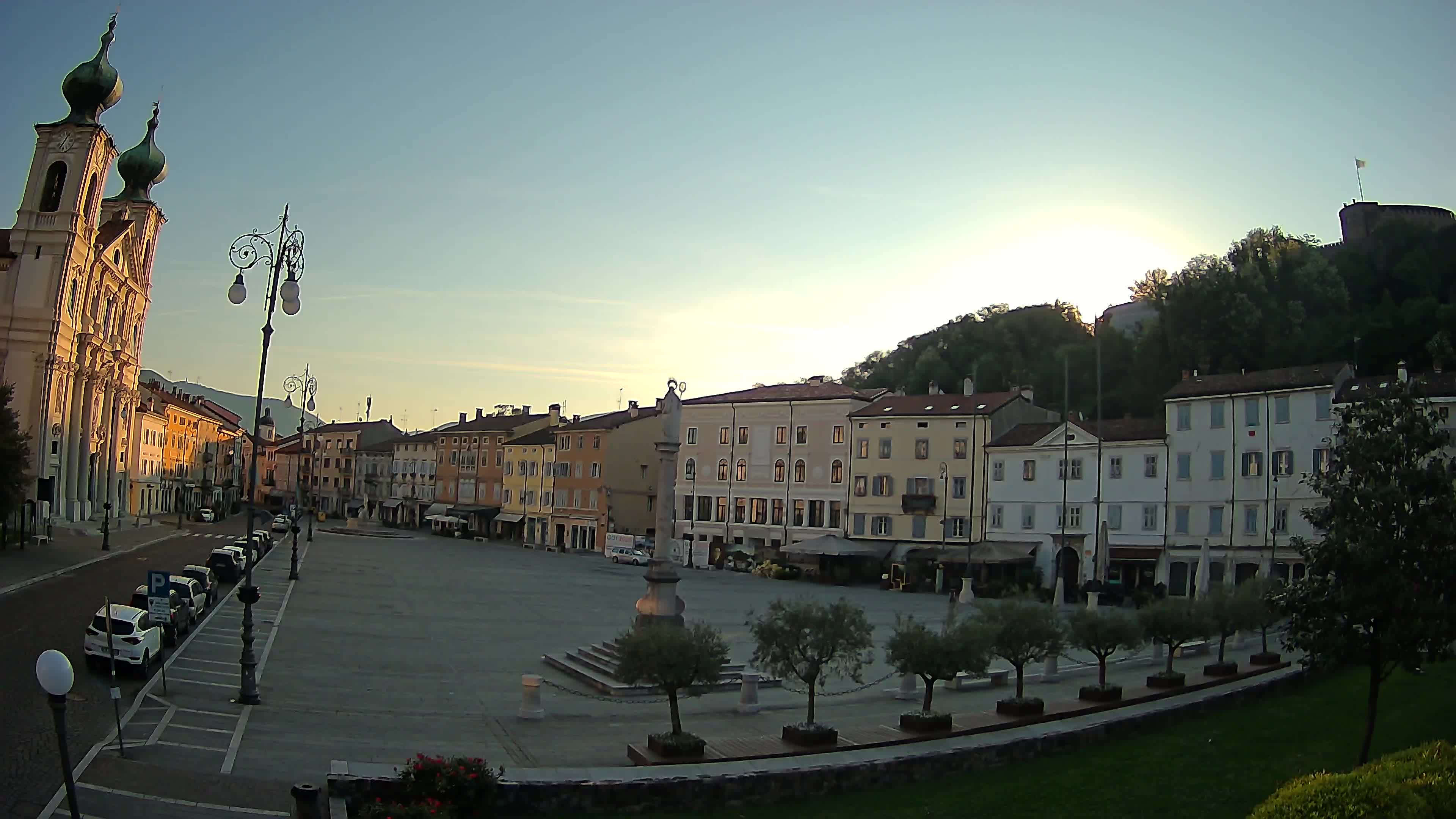 Gorizia – Place Vittoria – église st. Ignazio
