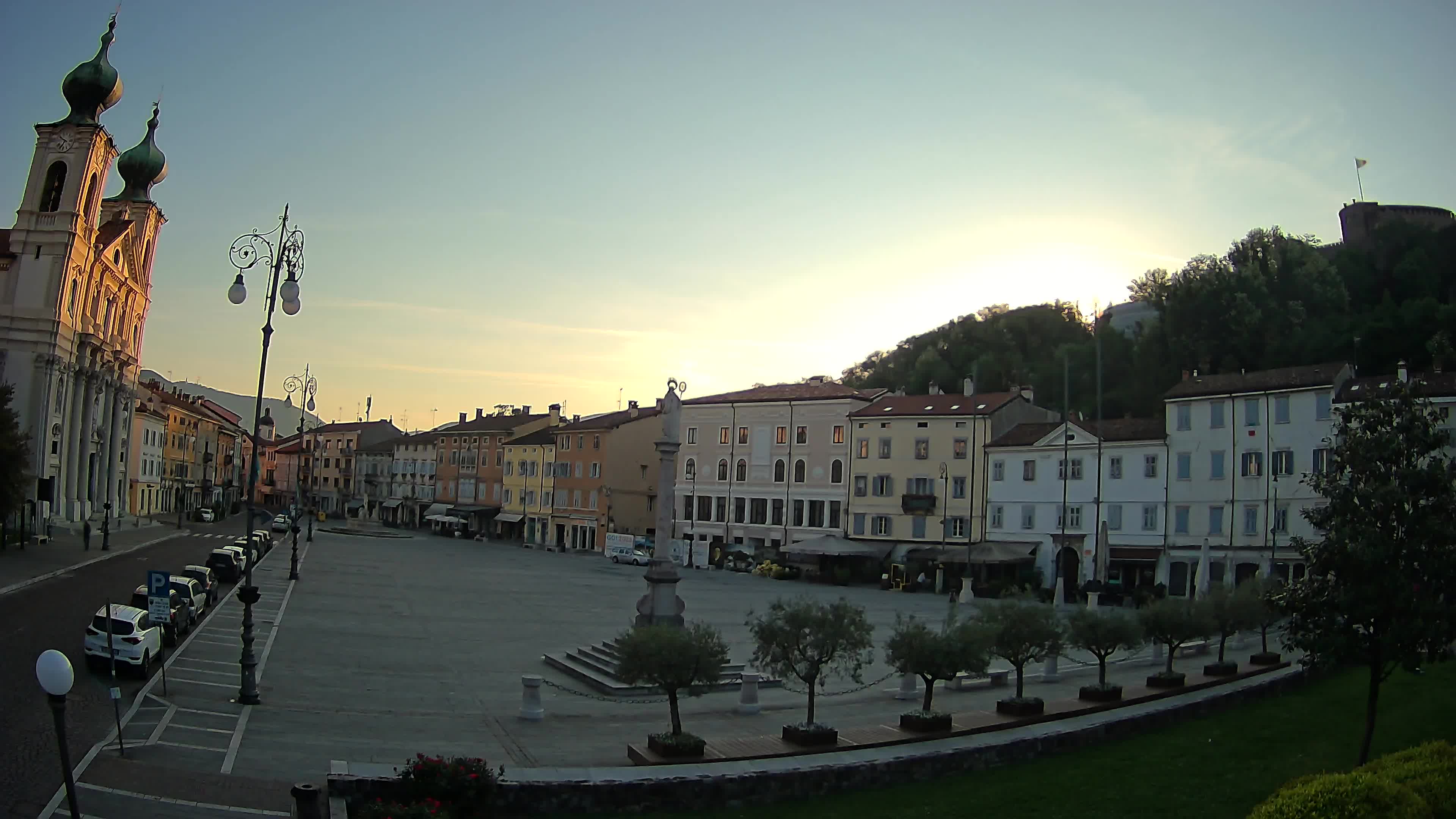 Webcam Gorizia Vittoria square – Church of st. Ignazio