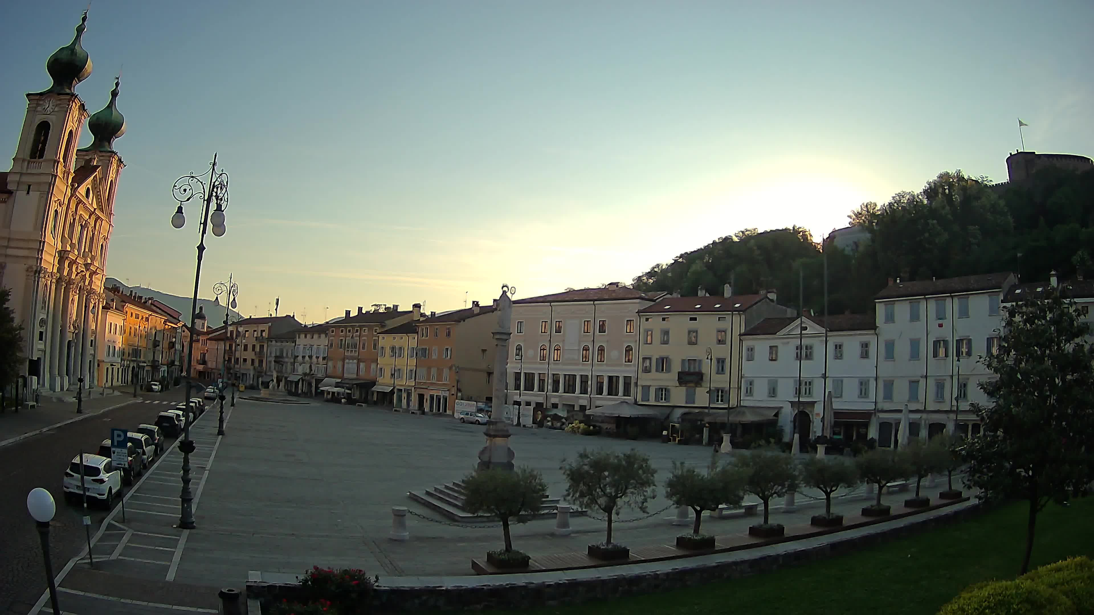 Webcam Gorizia Vittoria square – Church of st. Ignazio
