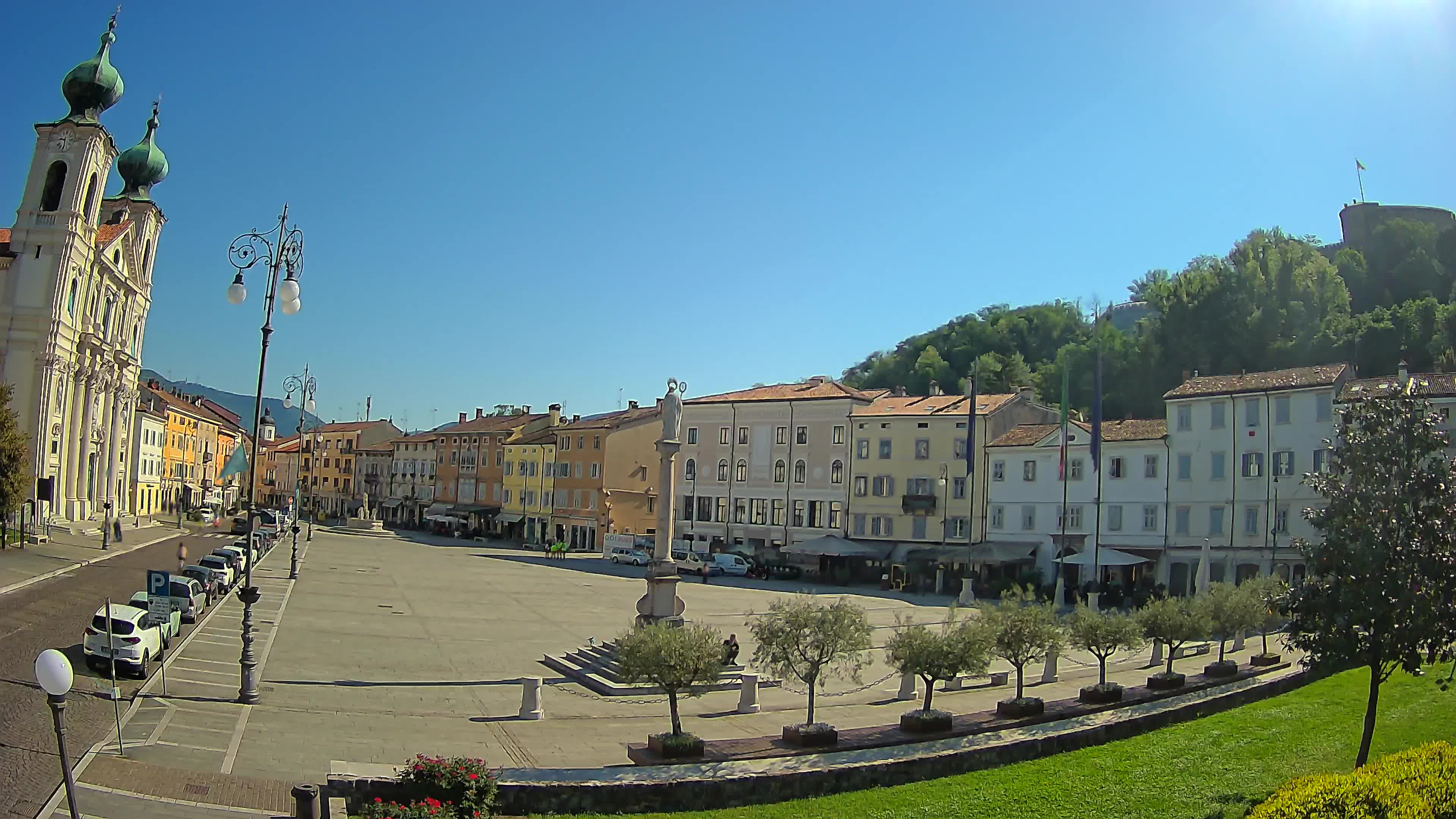 Webcam Gorizia Vittoria square – Church of st. Ignazio