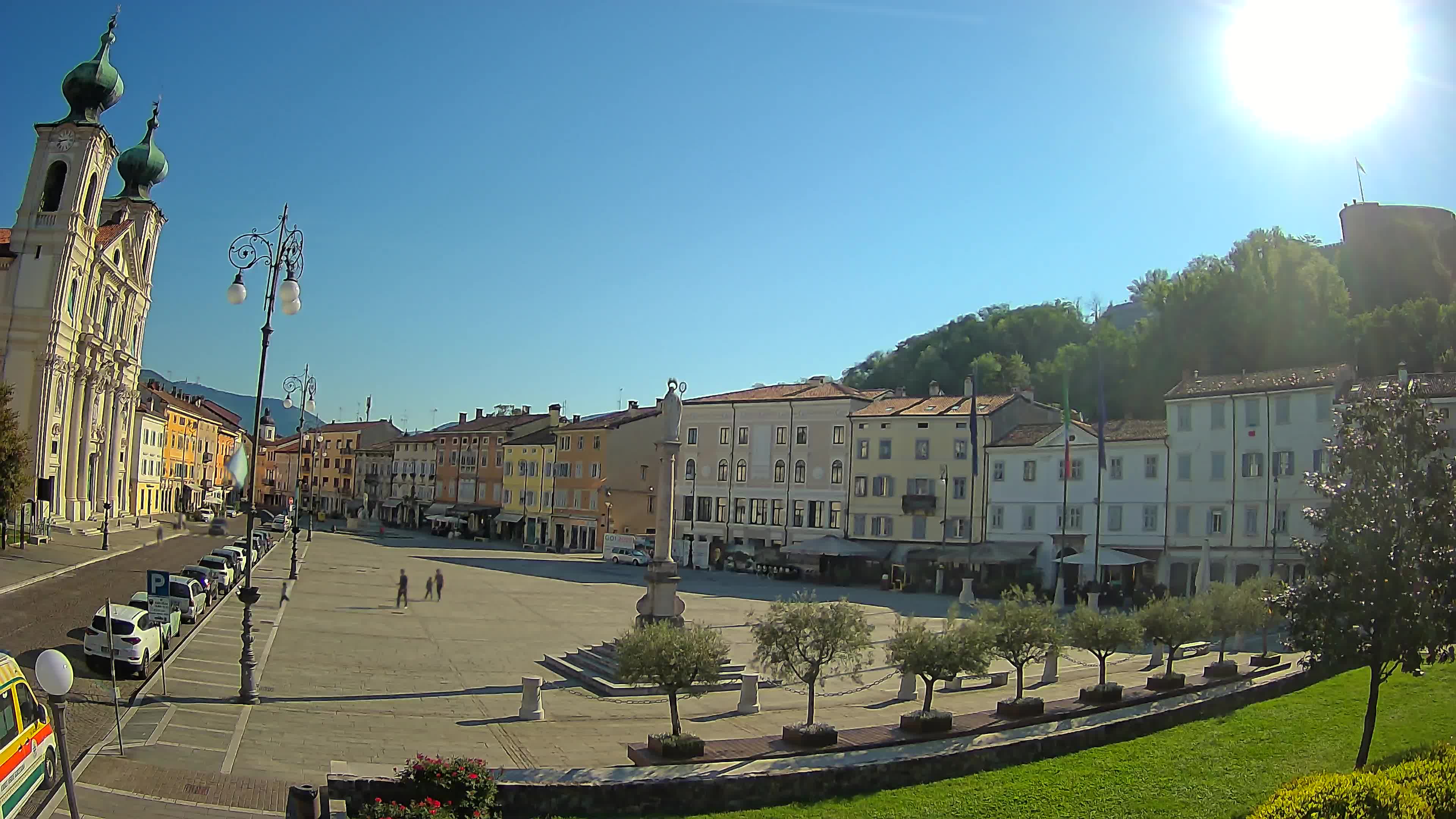 Webcam Gorizia Vittoria square – Church of st. Ignazio