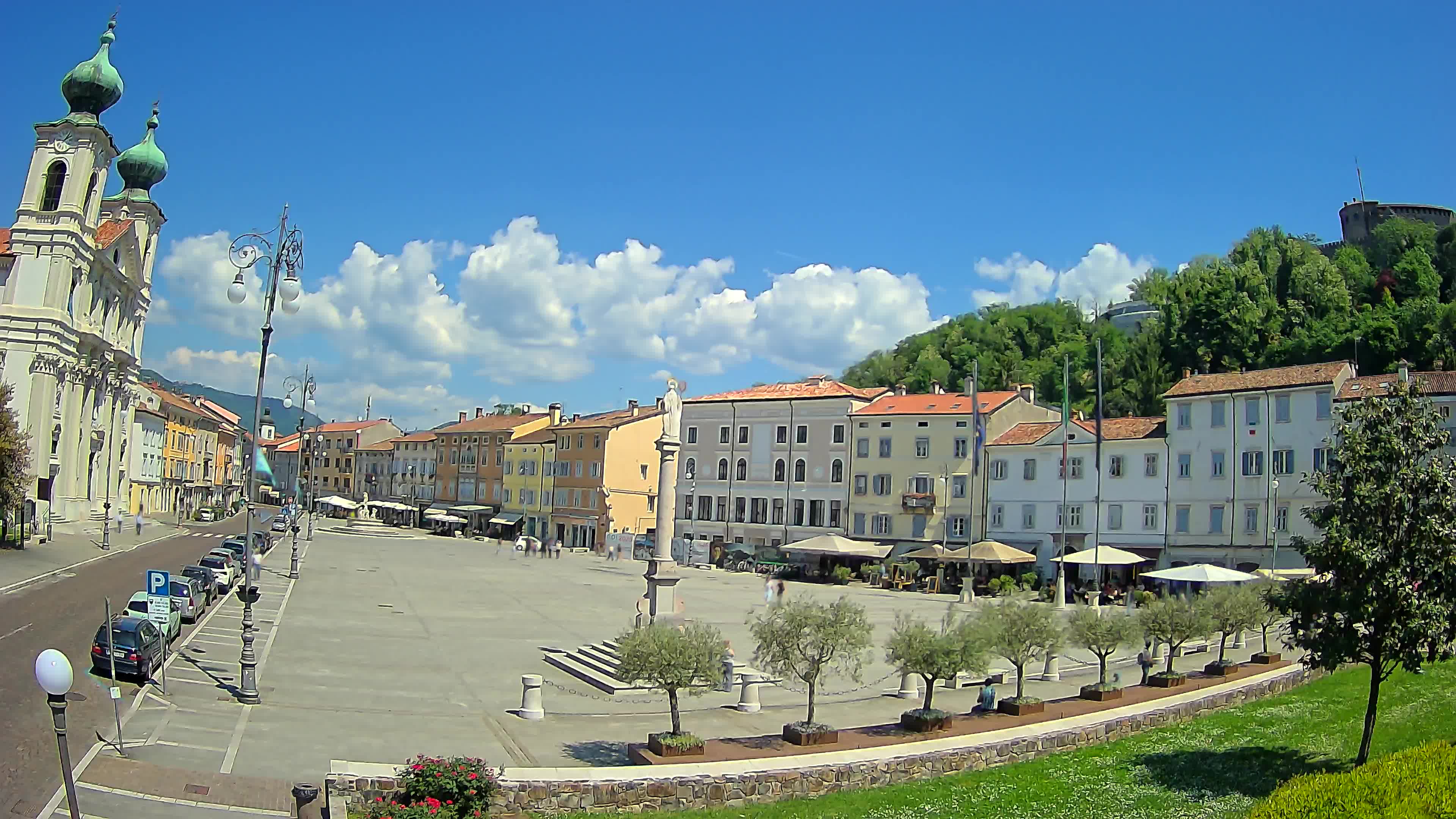 Webcam Gorizia Vittoria square – Church of st. Ignazio