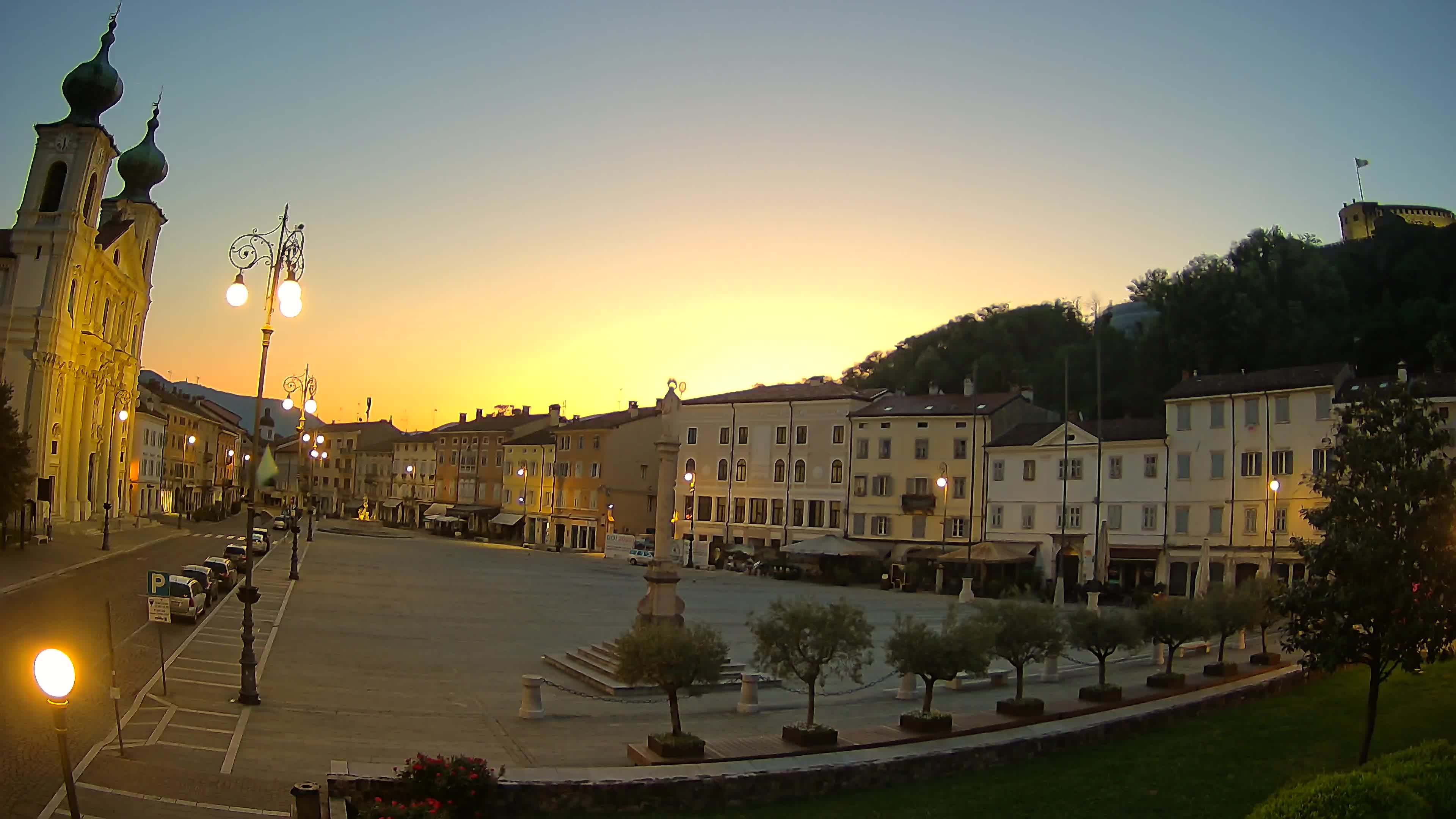 Webcam Gorizia Vittoria square – Church of st. Ignazio