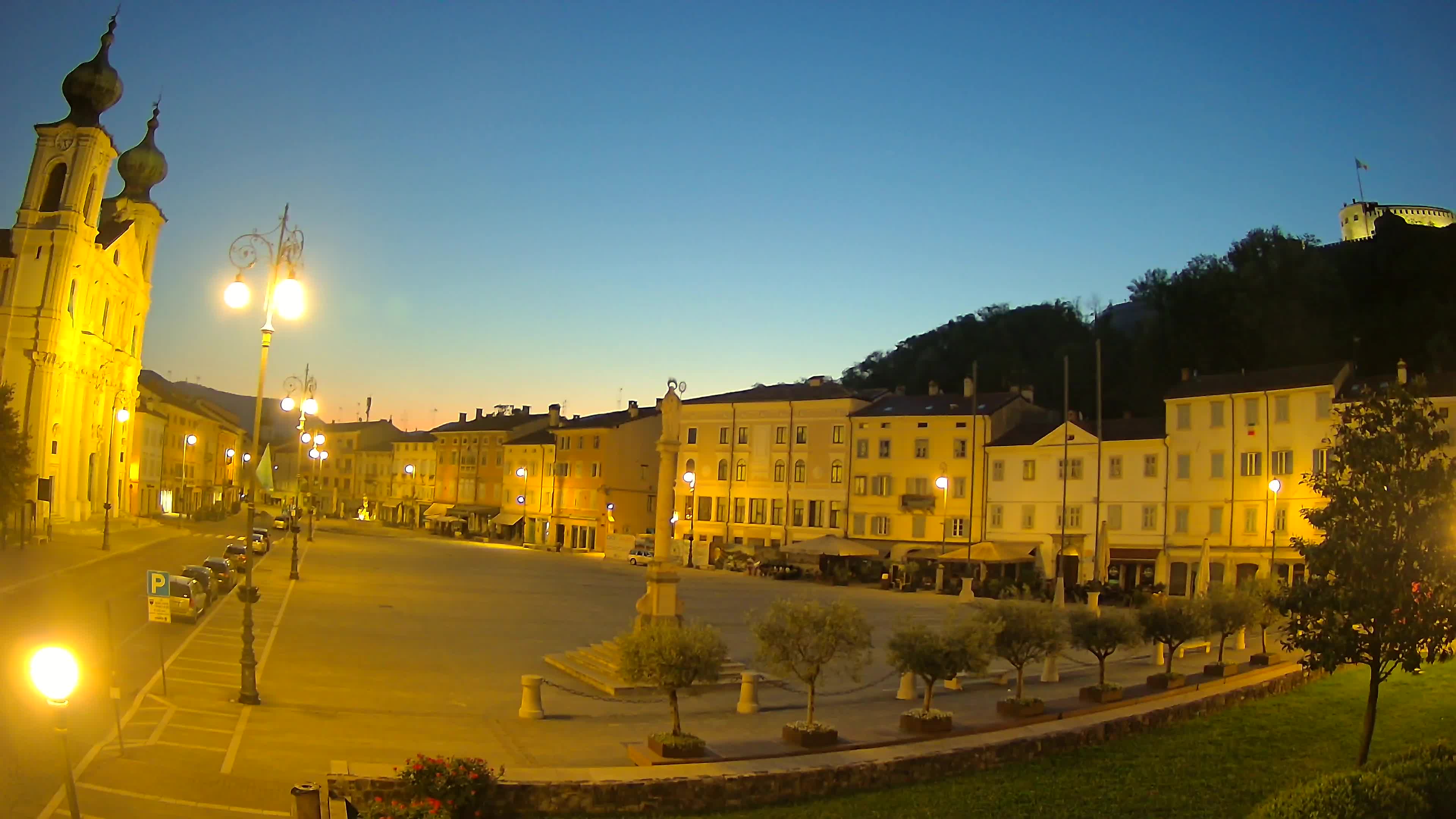Webcam Gorizia Vittoria square – Church of st. Ignazio
