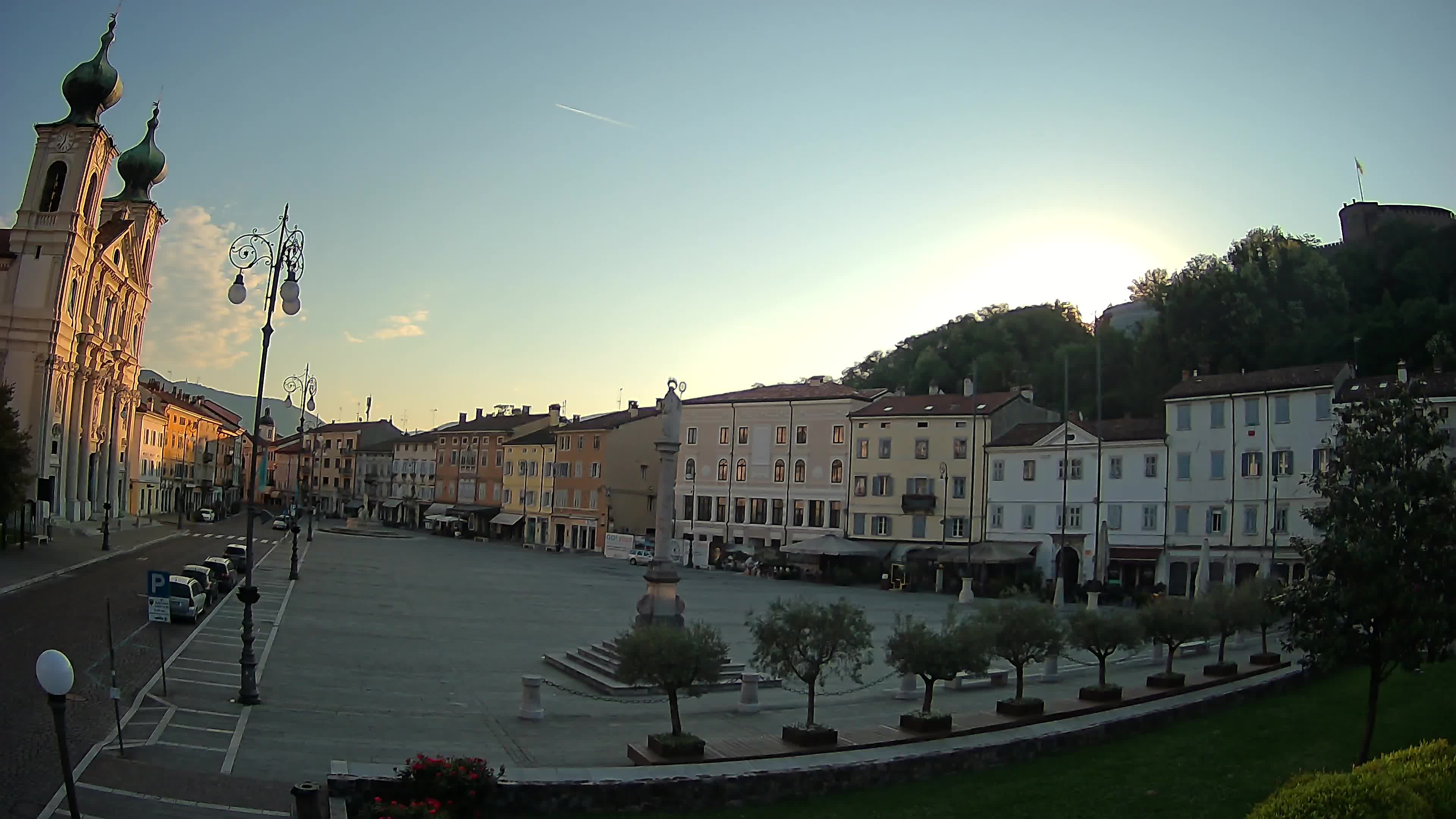 Webcam Gorizia Vittoria square – Church of st. Ignazio