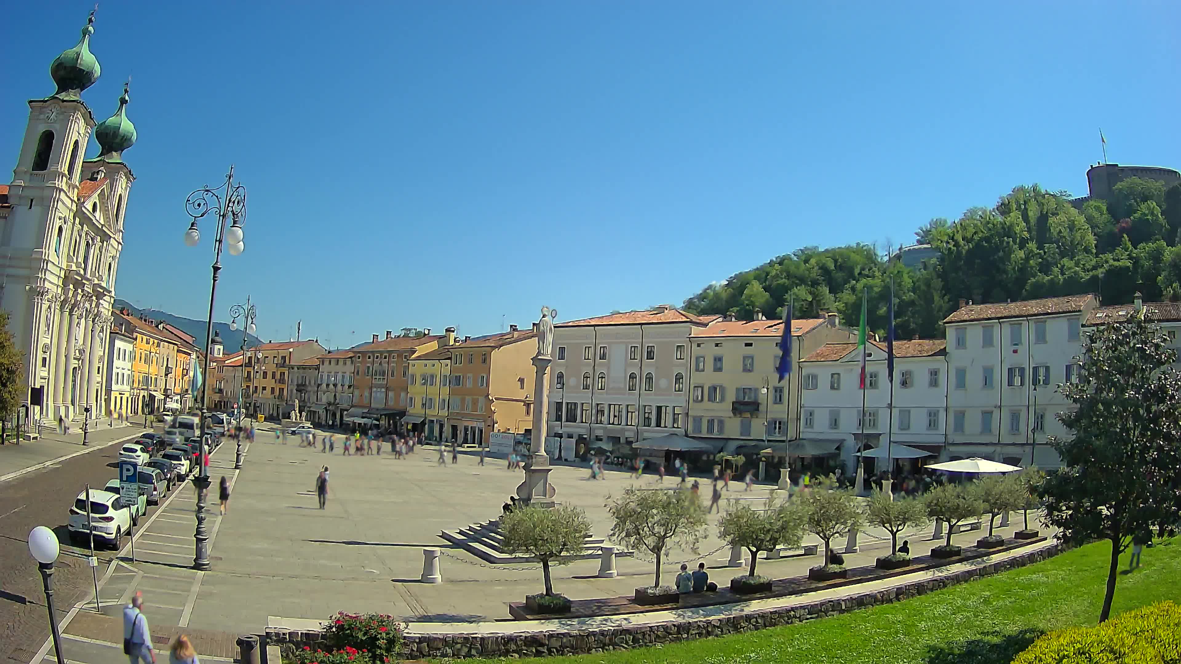 Gorizia – Place Vittoria – église st. Ignazio