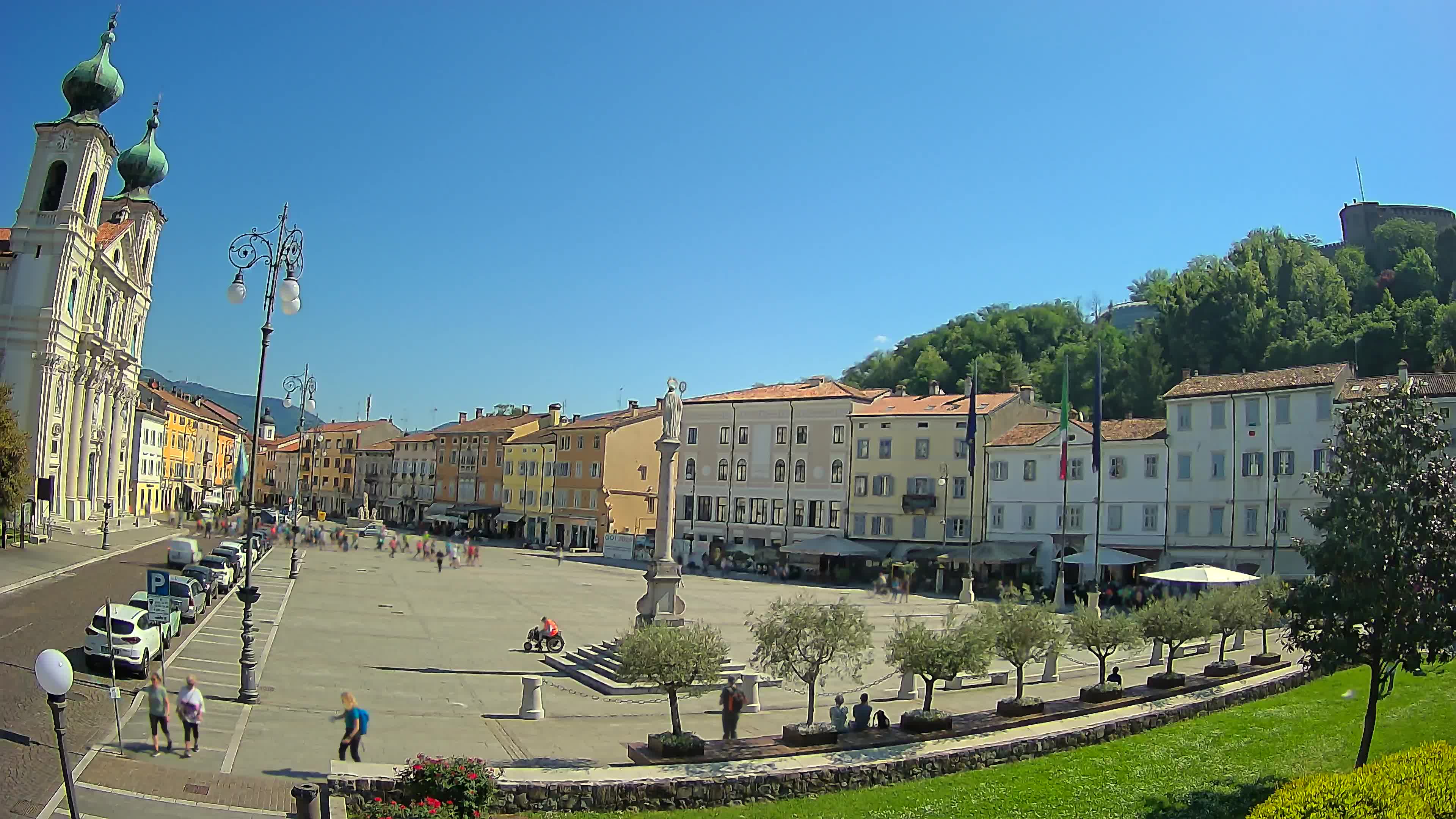 Webcam Gorizia Vittoria square – Church of st. Ignazio