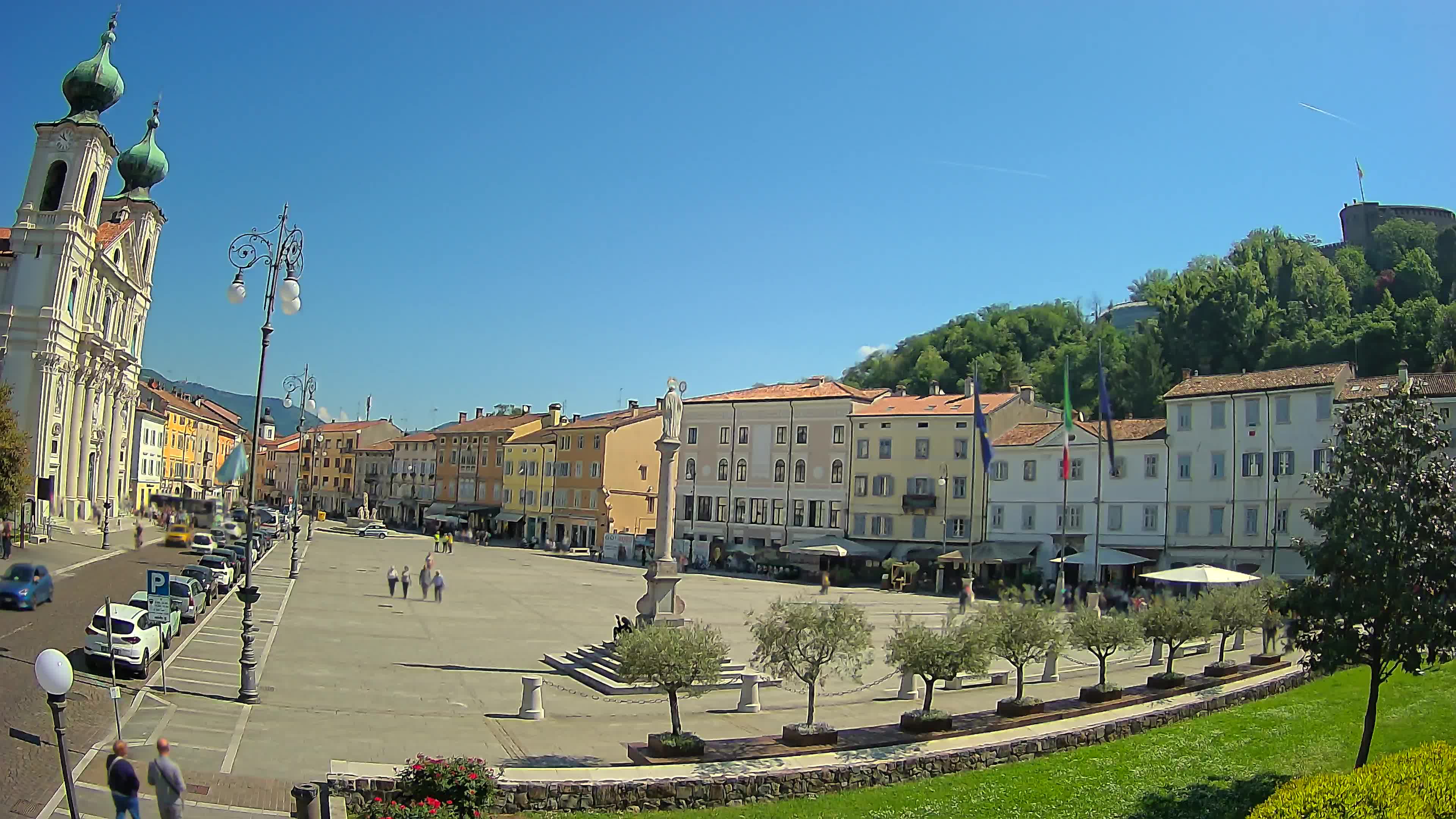 Webcam Gorizia Vittoria square – Church of st. Ignazio