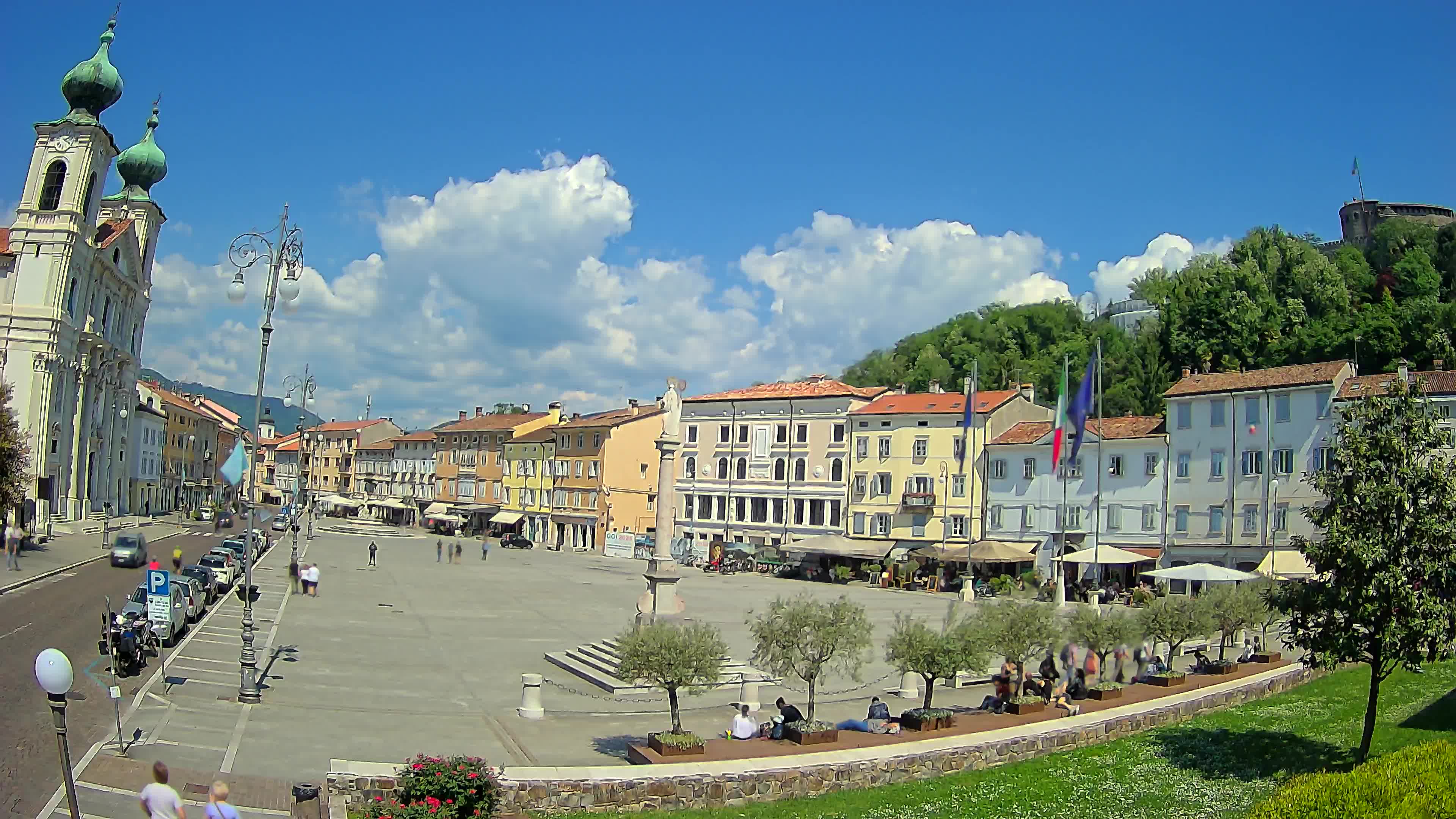 Gorizia – Place Vittoria – église st. Ignazio