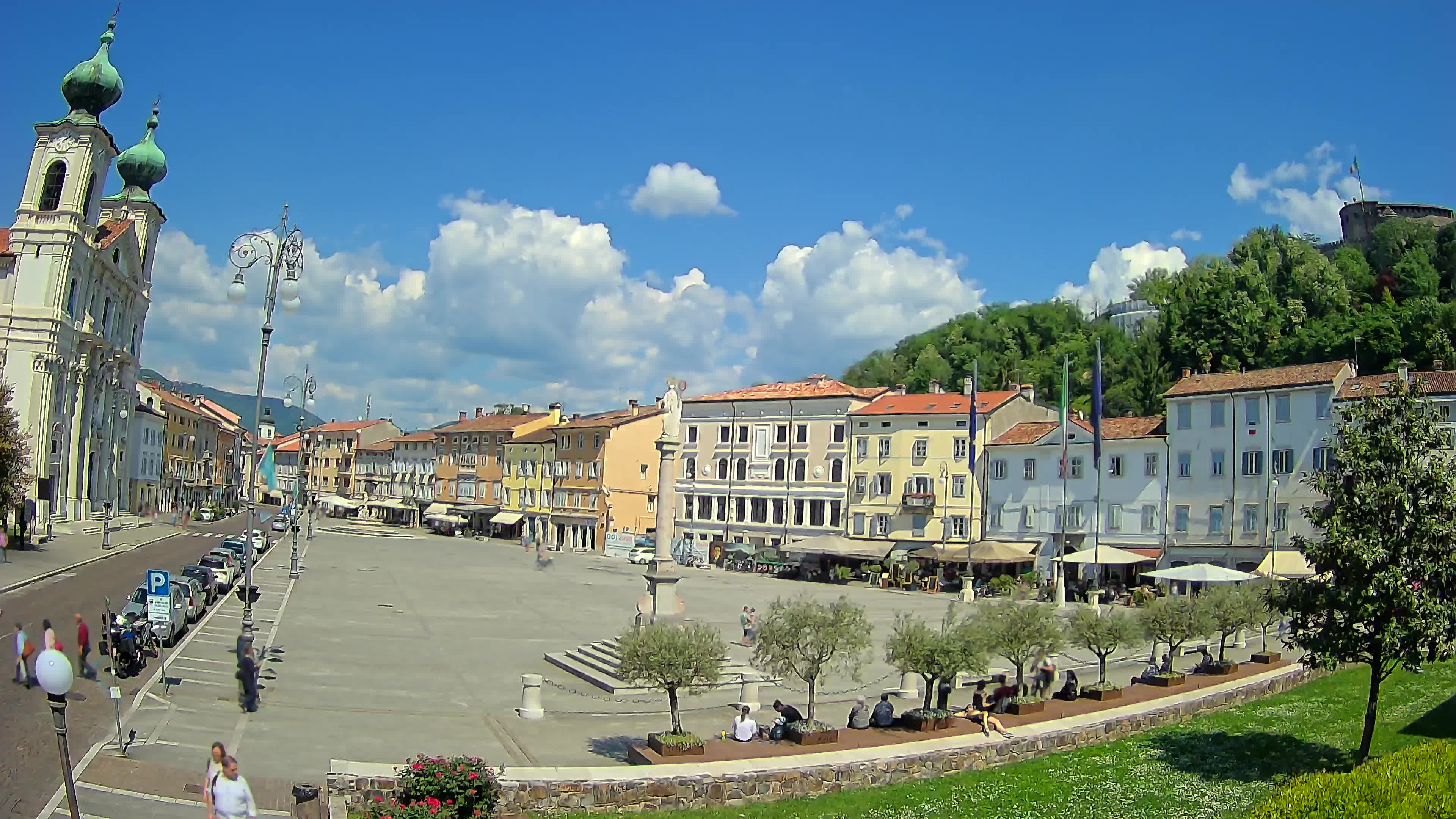 Webcam Gorizia Vittoria square – Church of st. Ignazio