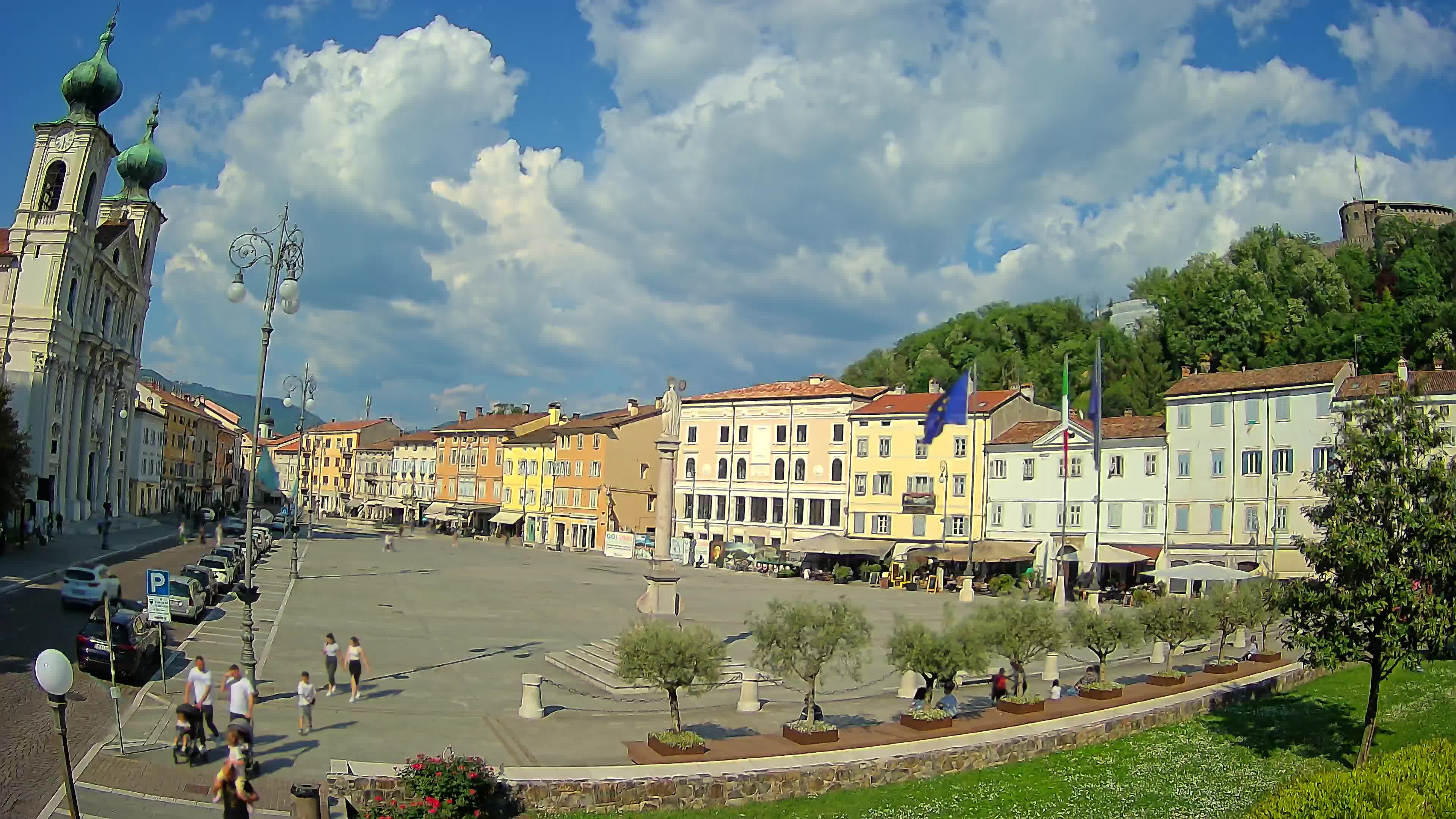 Gorizia – Place Vittoria – église st. Ignazio