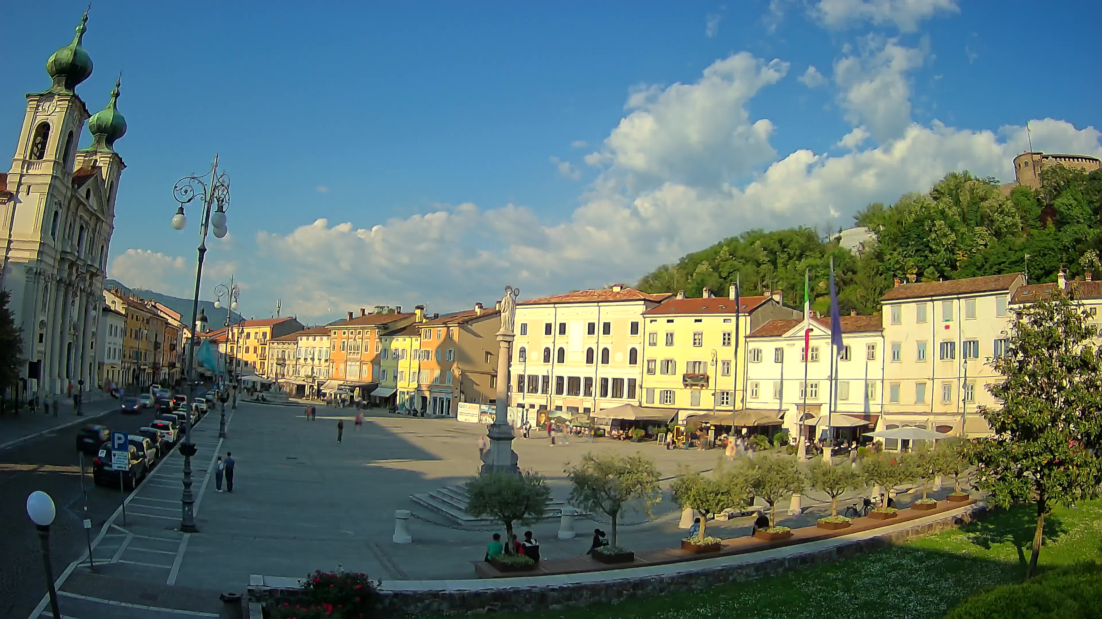 Webcam Gorizia Vittoria square – Church of st. Ignazio
