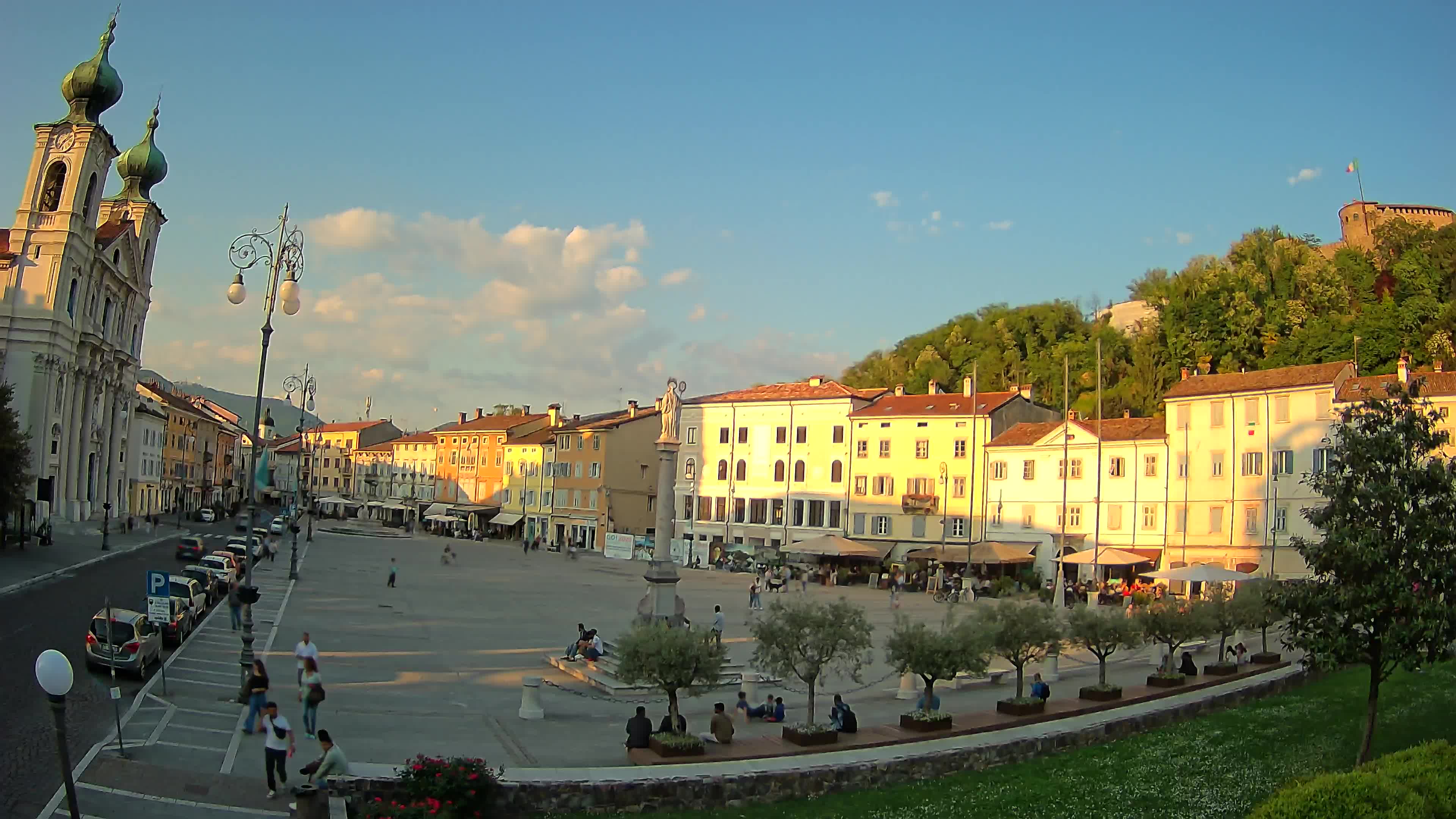 Webcam Gorizia Vittoria square – Church of st. Ignazio