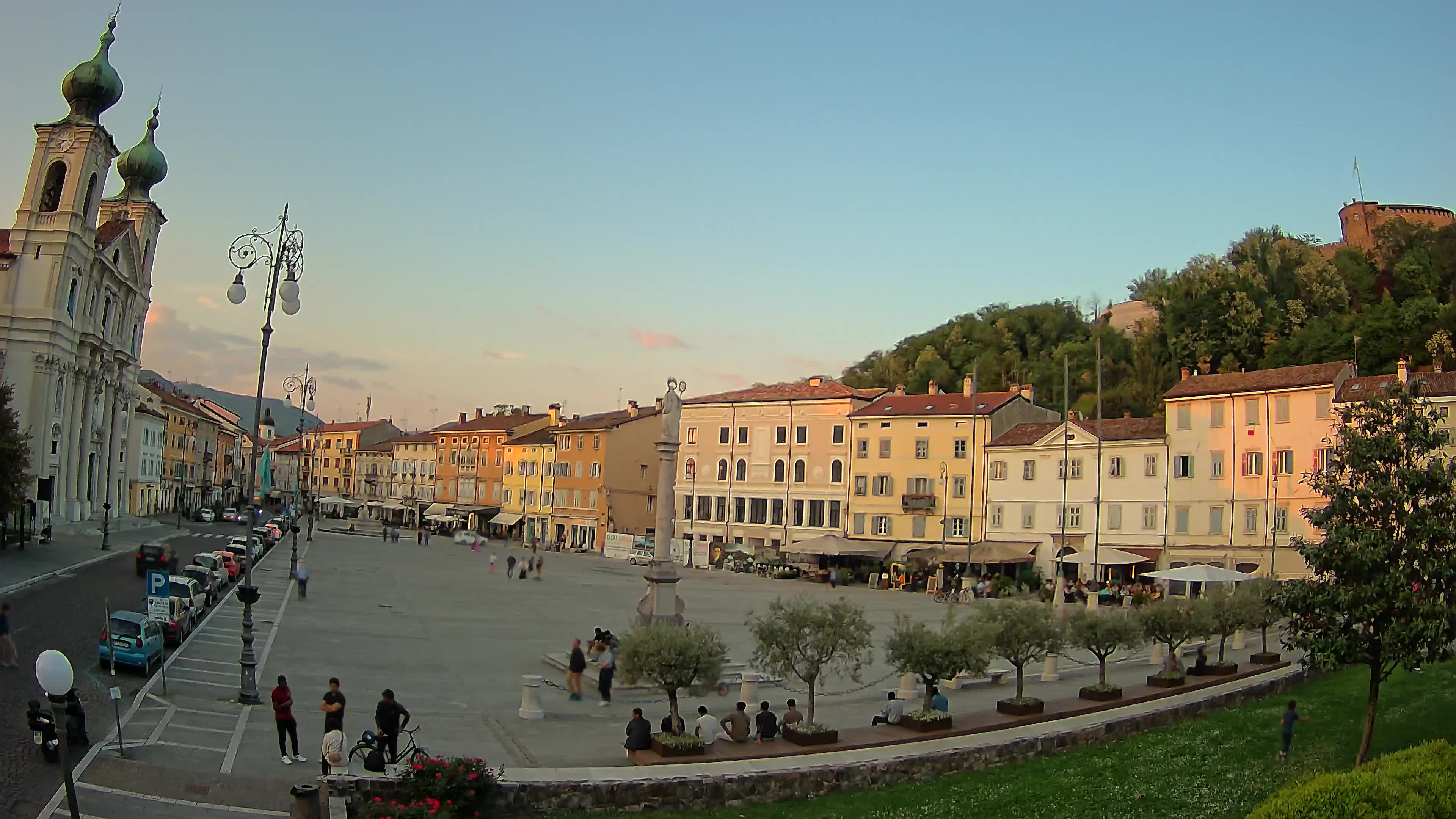 Gorizia – Place Vittoria – église st. Ignazio