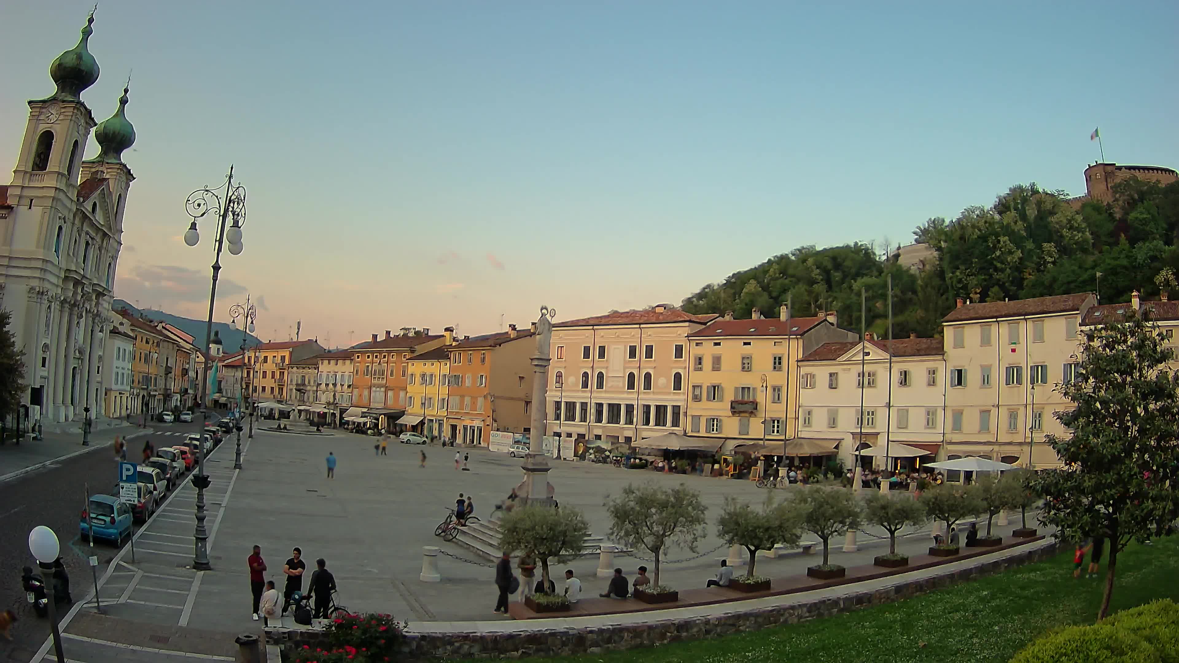 Gorizia – Place Vittoria – église st. Ignazio