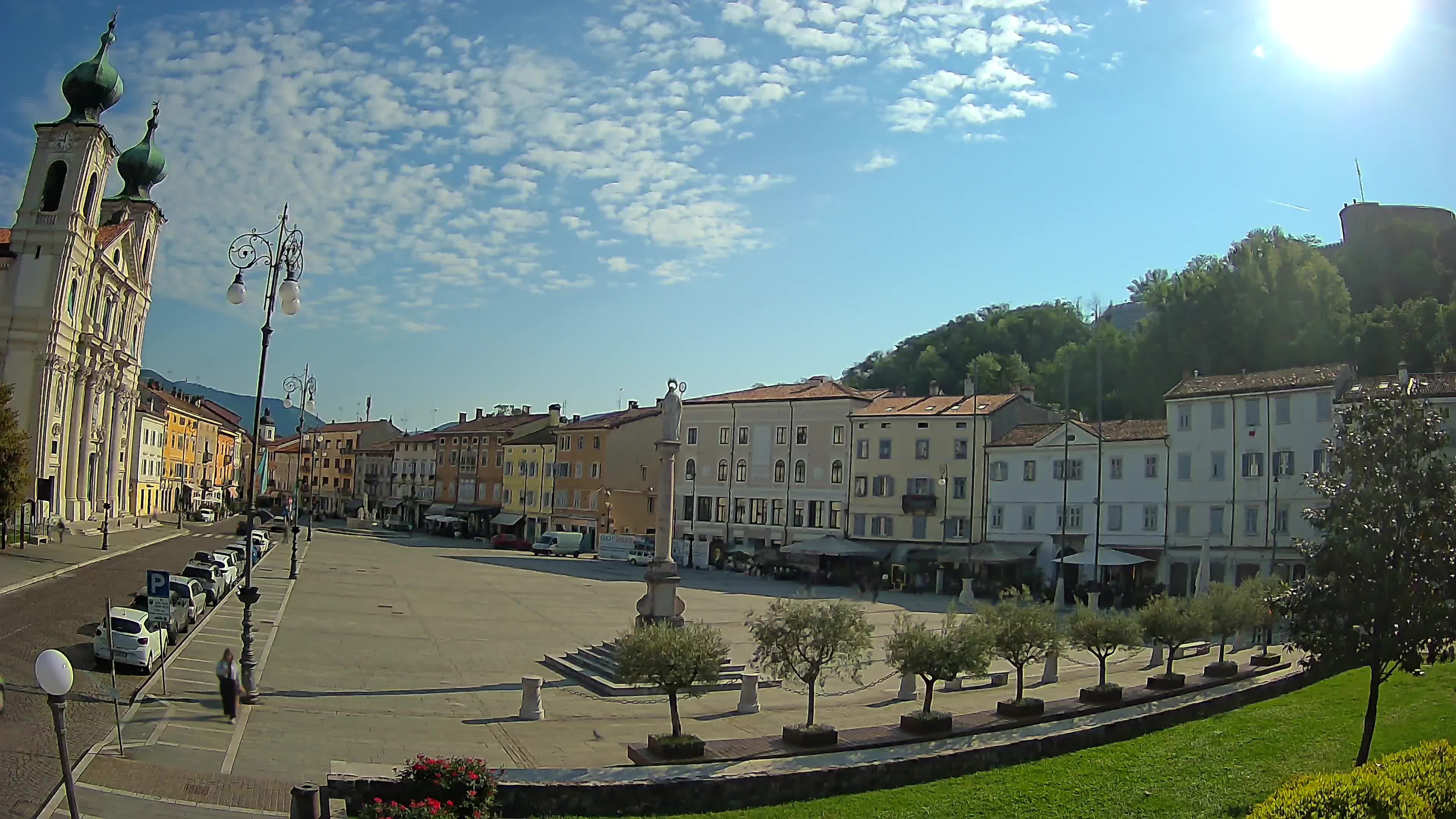 Webcam Gorizia Vittoria square – Church of st. Ignazio