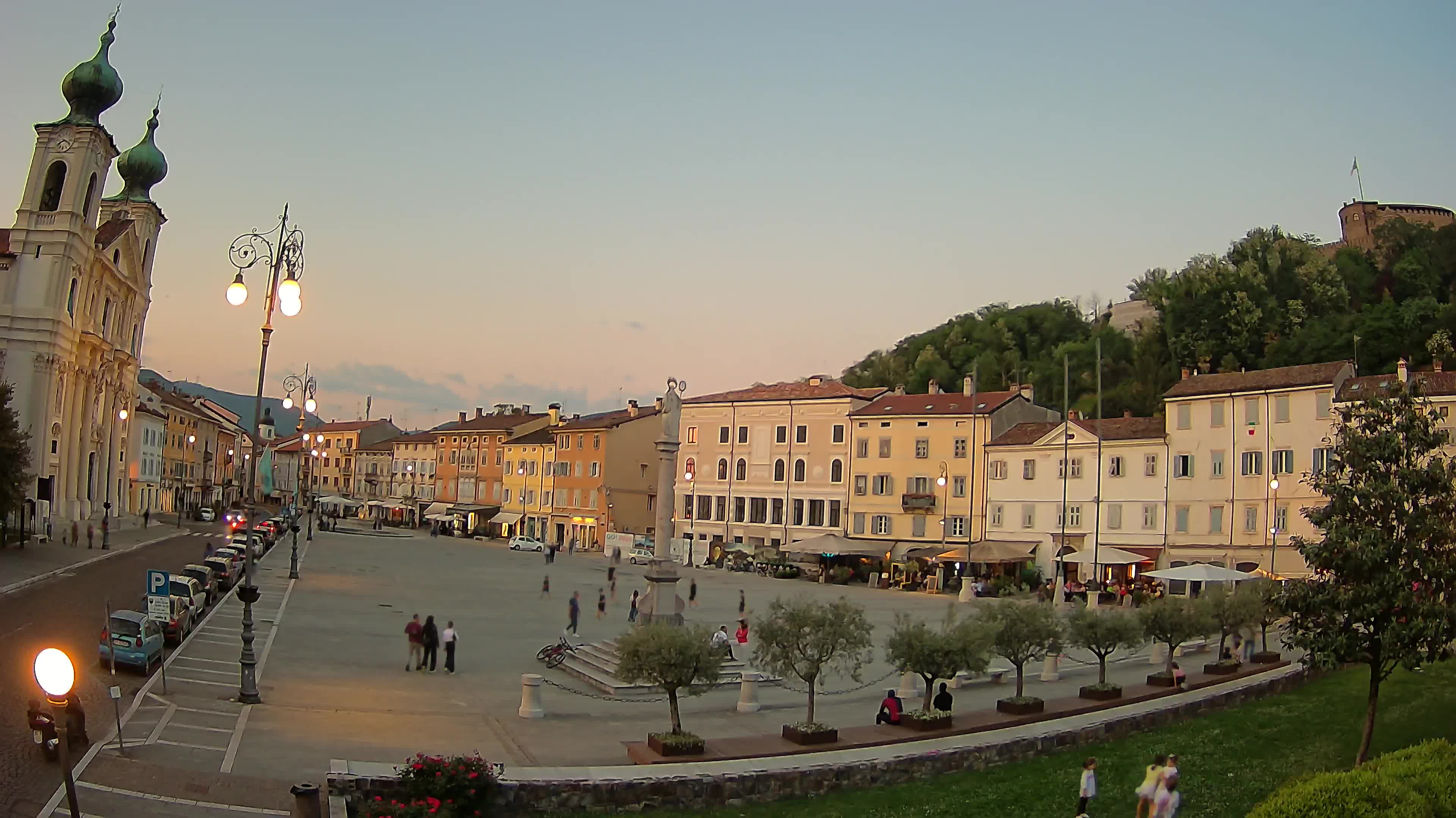 Gorizia – Place Vittoria – église st. Ignazio