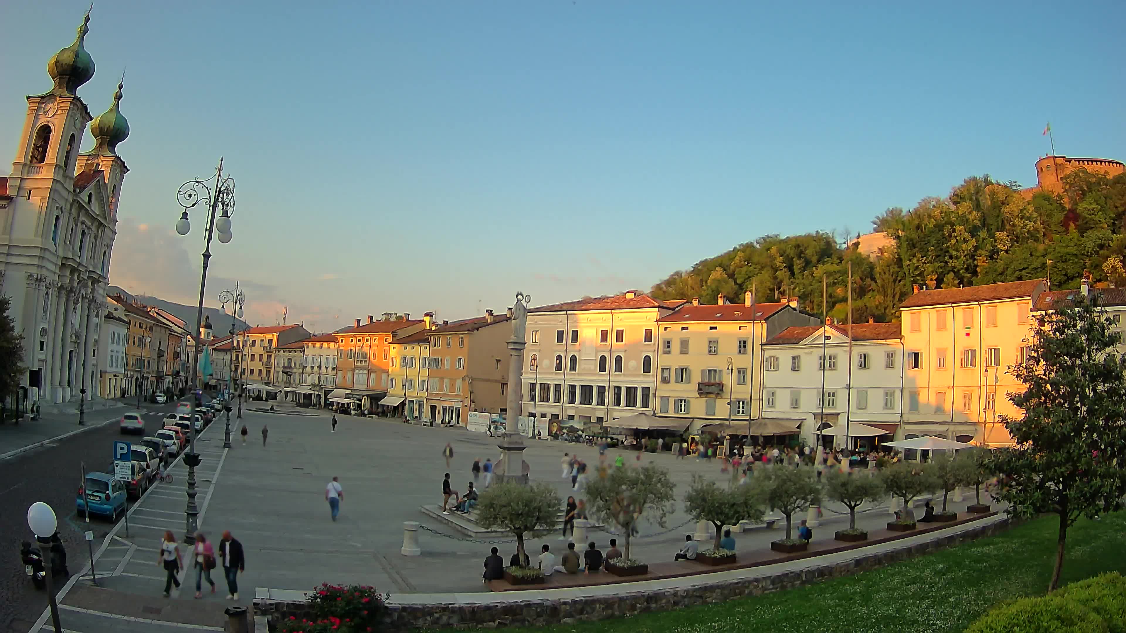 Gorizia – Place Vittoria – église st. Ignazio
