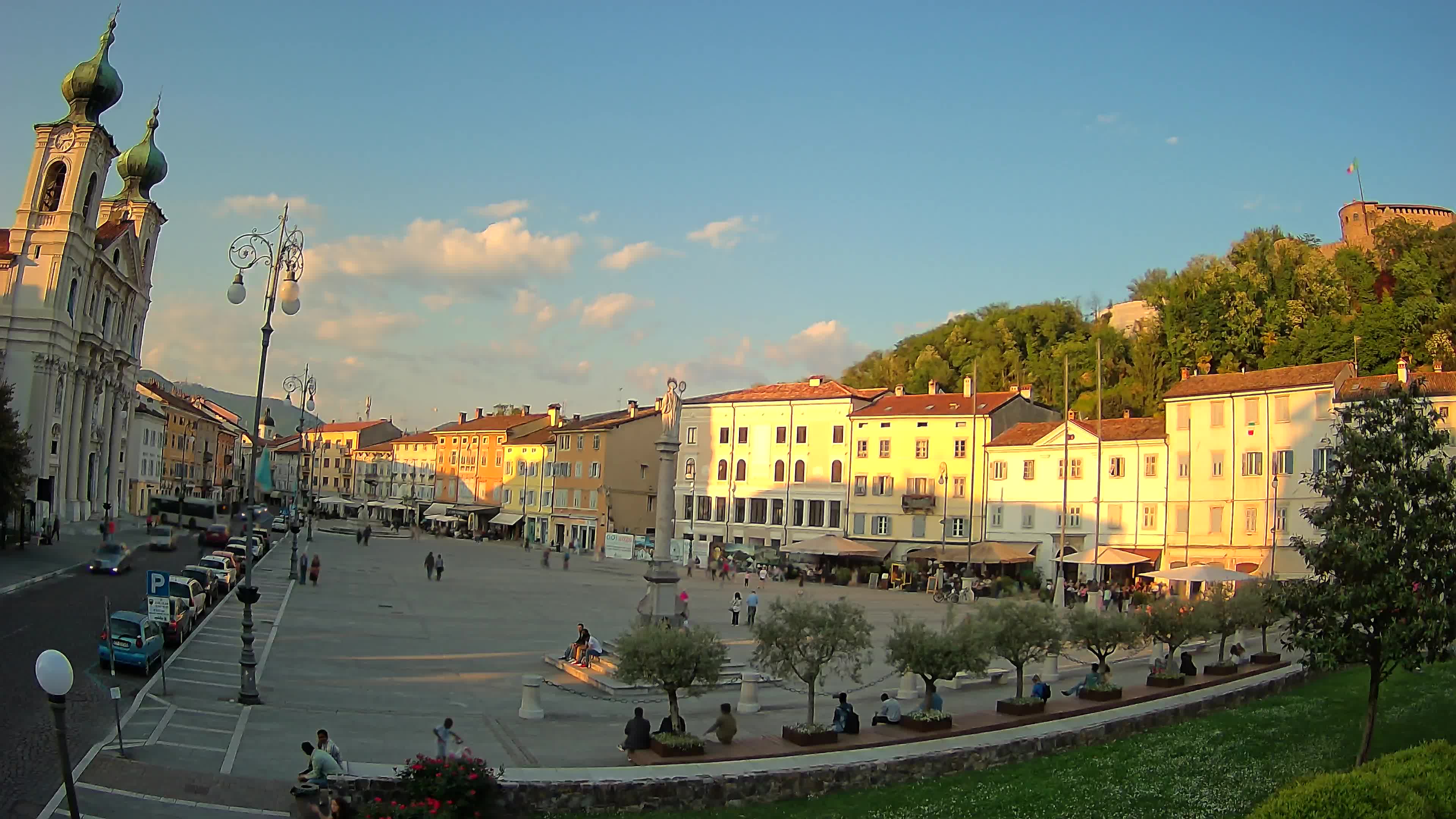Webcam Gorizia Vittoria square – Church of st. Ignazio