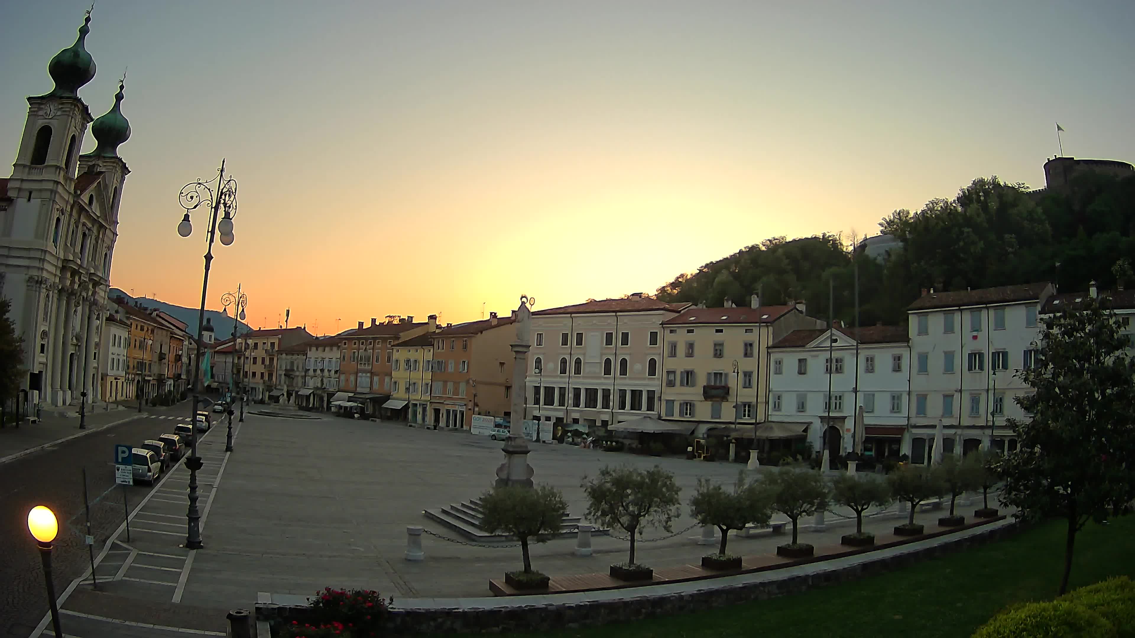 Gorizia – Place Vittoria – église st. Ignazio