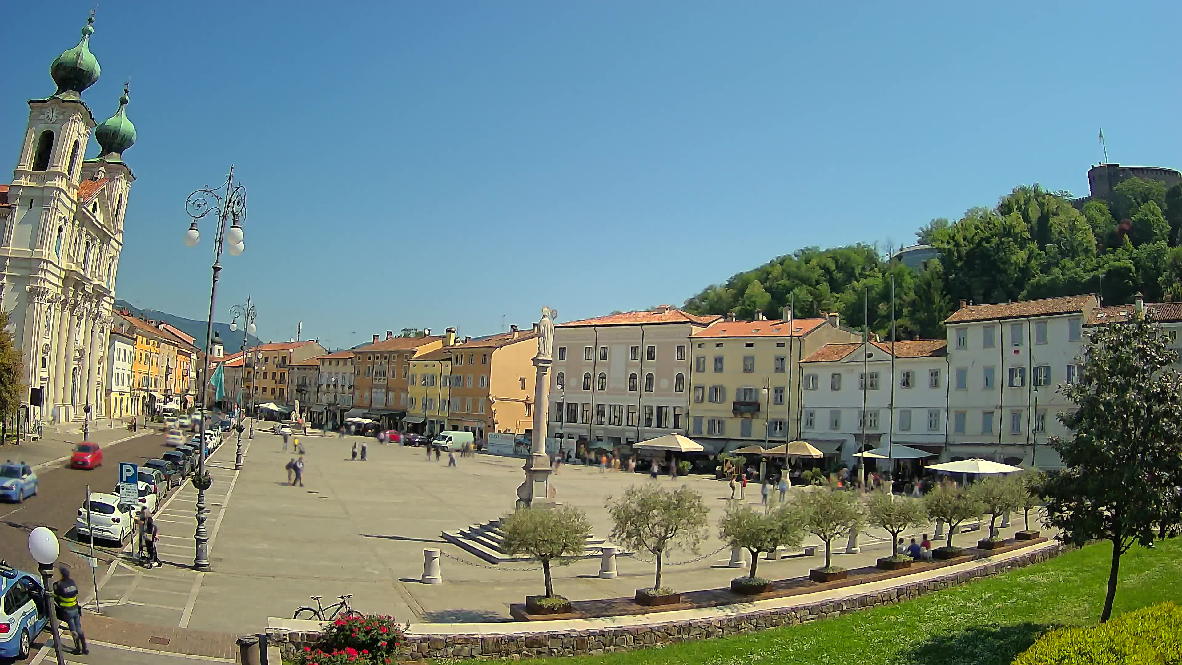 Webcam Gorizia Vittoria square – Church of st. Ignazio