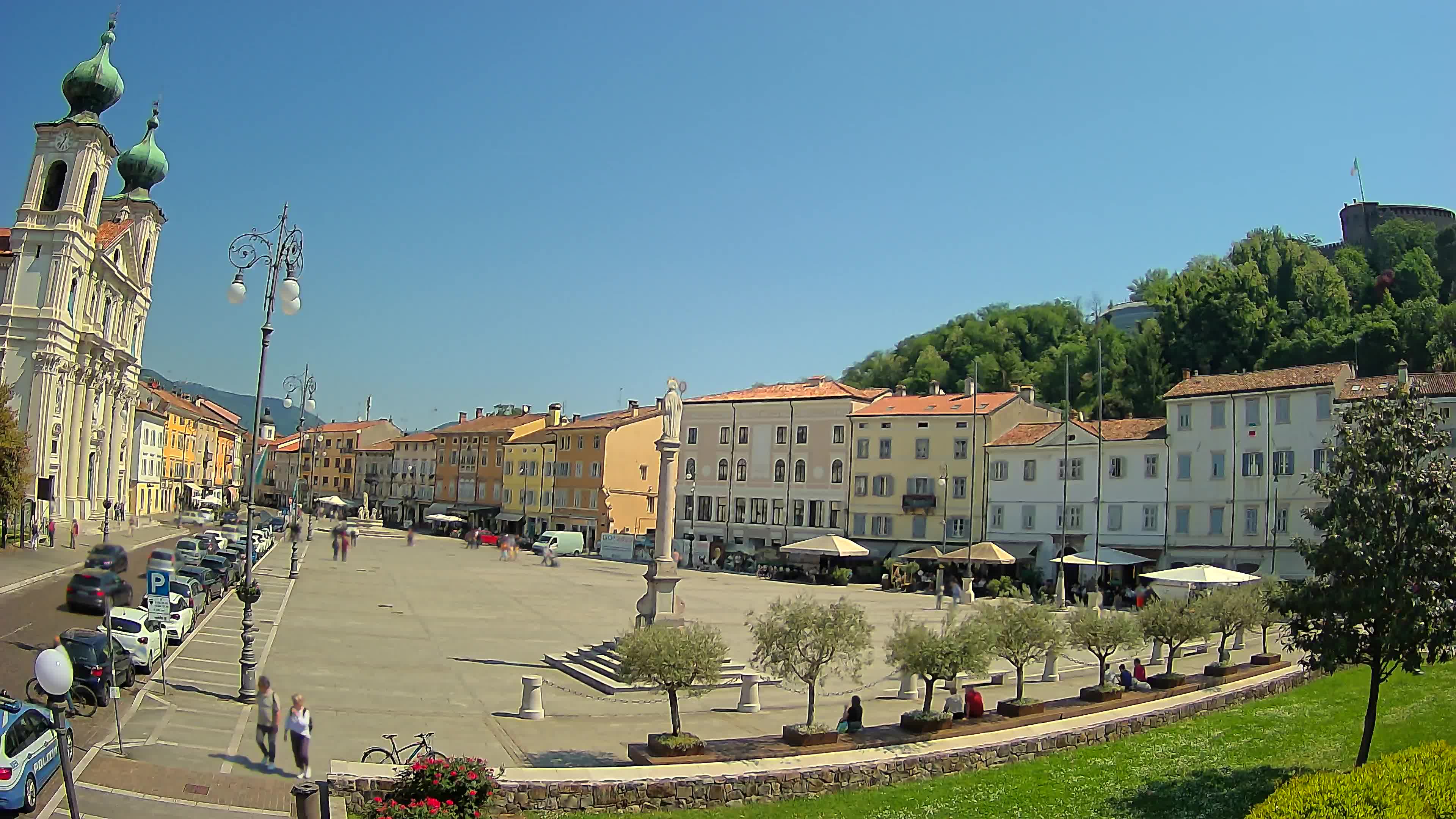 Webcam Gorizia Vittoria square – Church of st. Ignazio