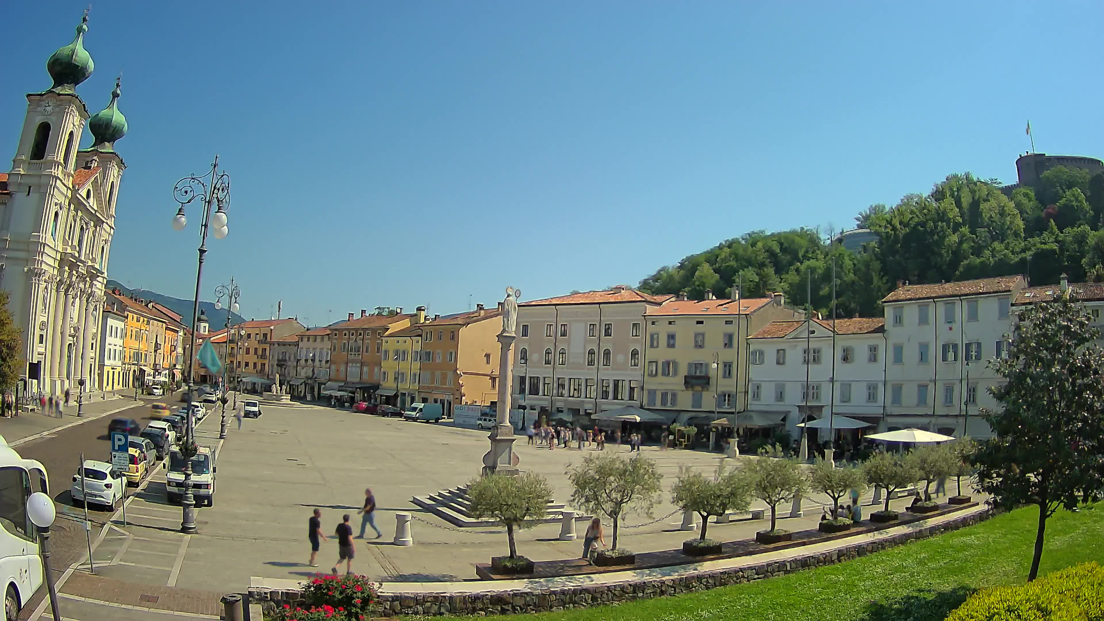 Webcam Gorizia Vittoria square – Church of st. Ignazio