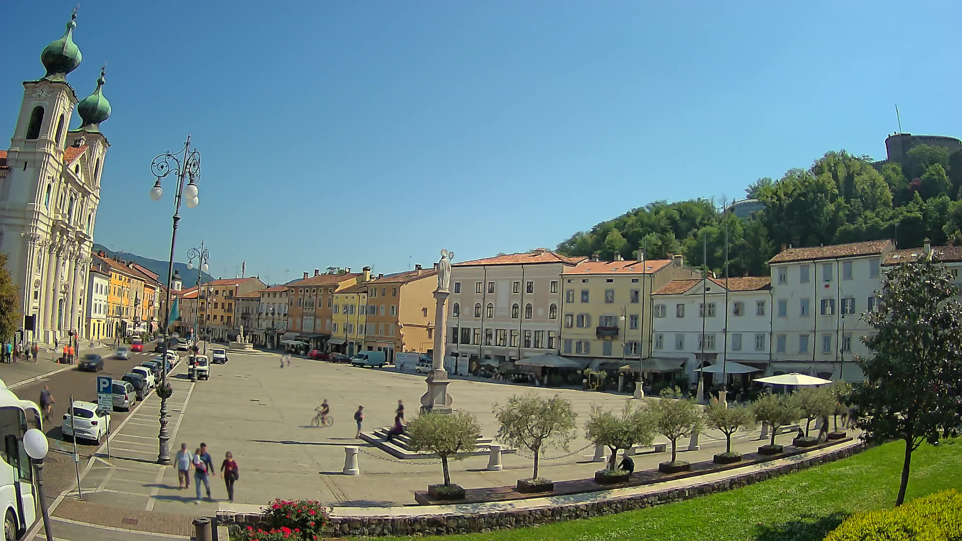 Webcam Gorizia Vittoria square – Church of st. Ignazio