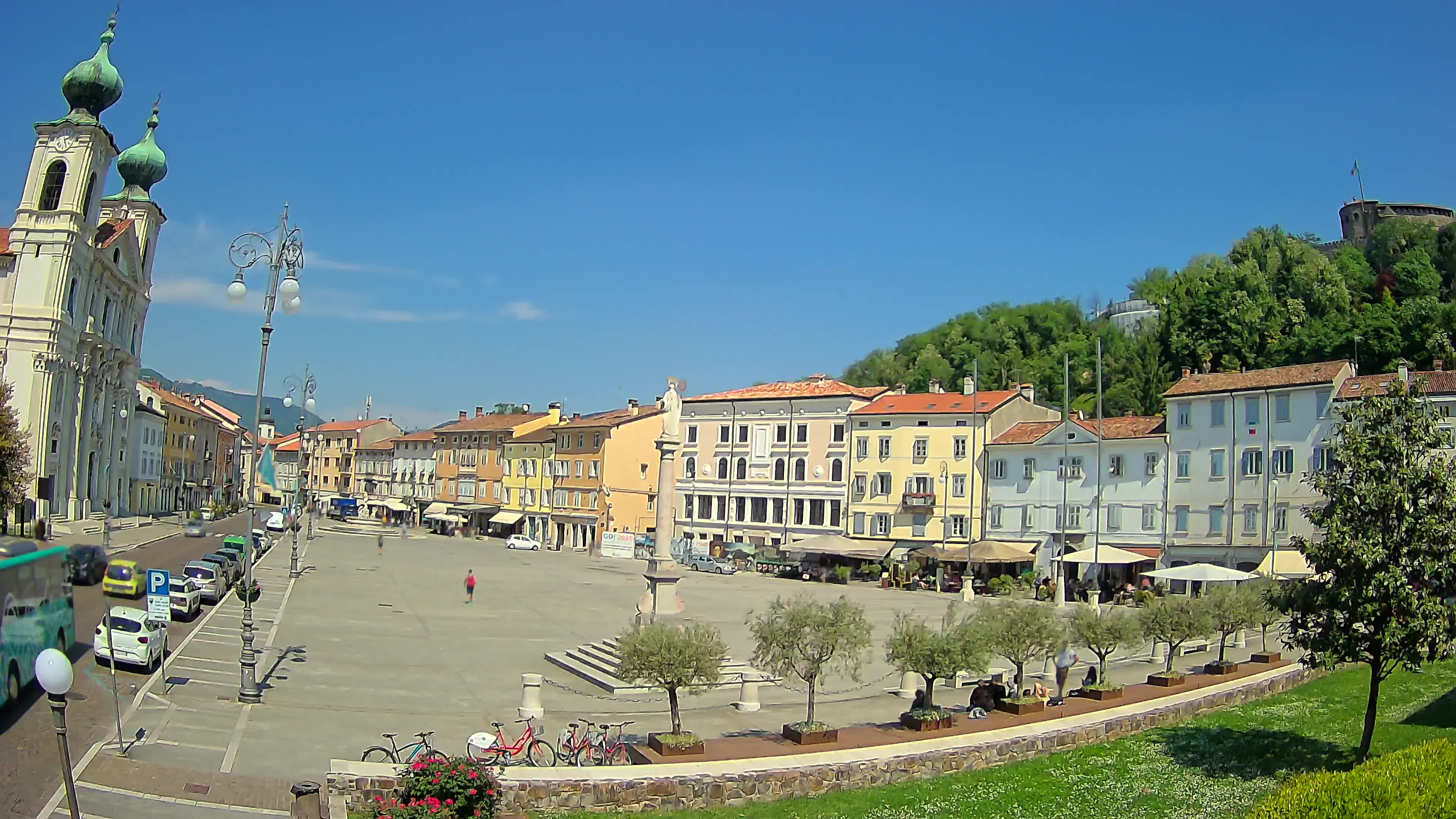 Webcam Gorizia Vittoria square – Church of st. Ignazio