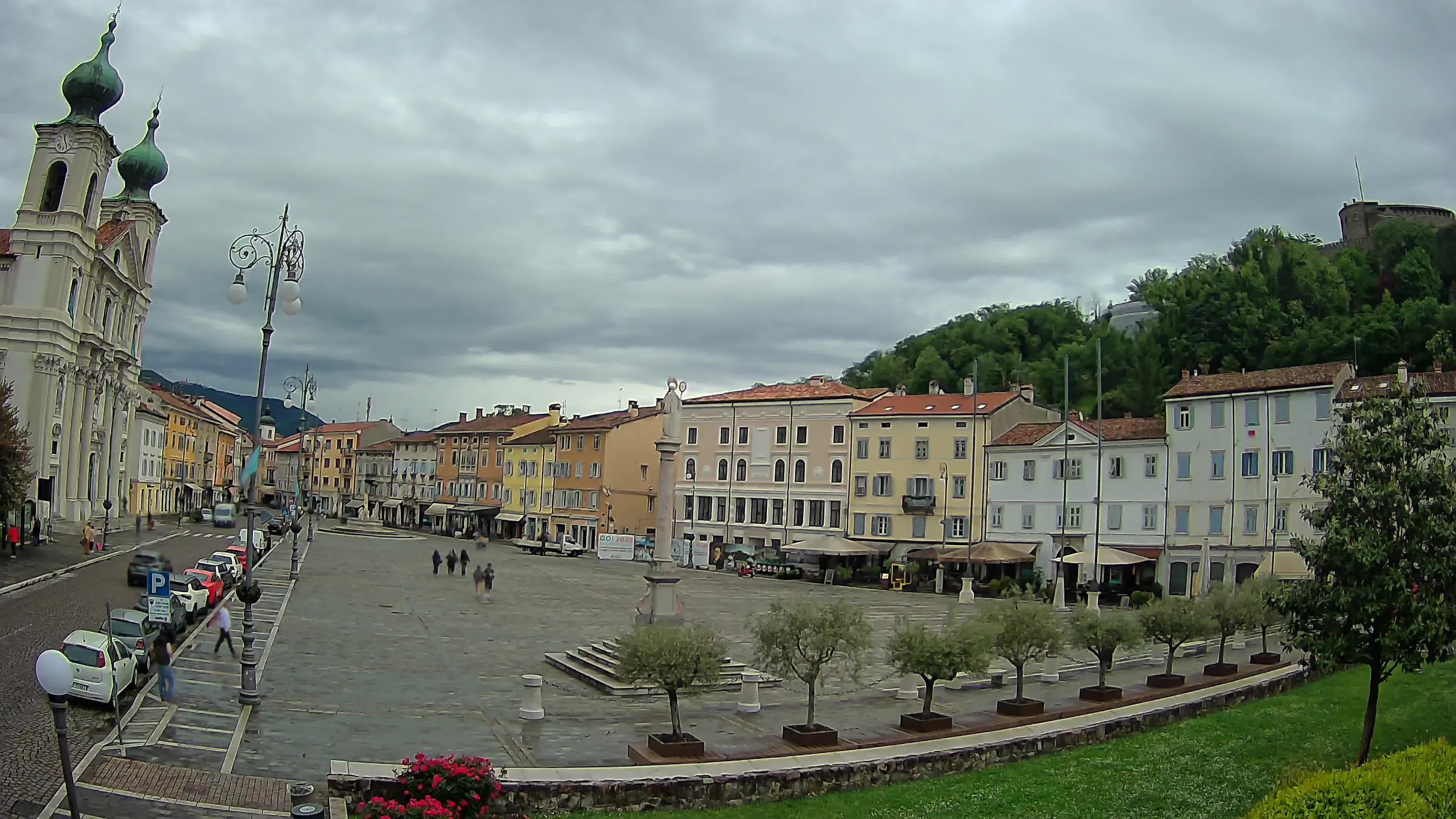 Webcam Gorizia Vittoria square – Church of st. Ignazio