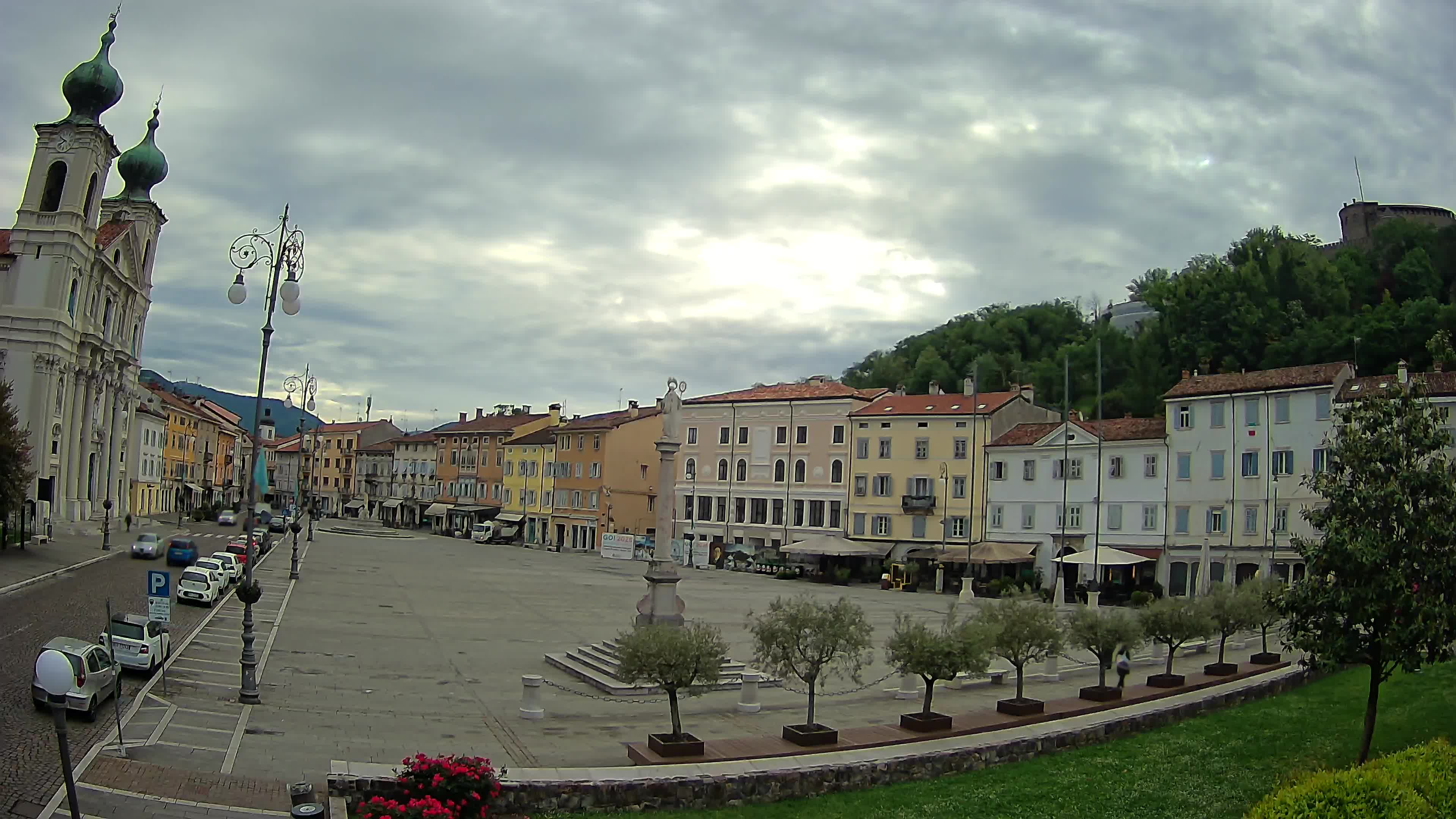 Webcam Gorizia Vittoria square – Church of st. Ignazio