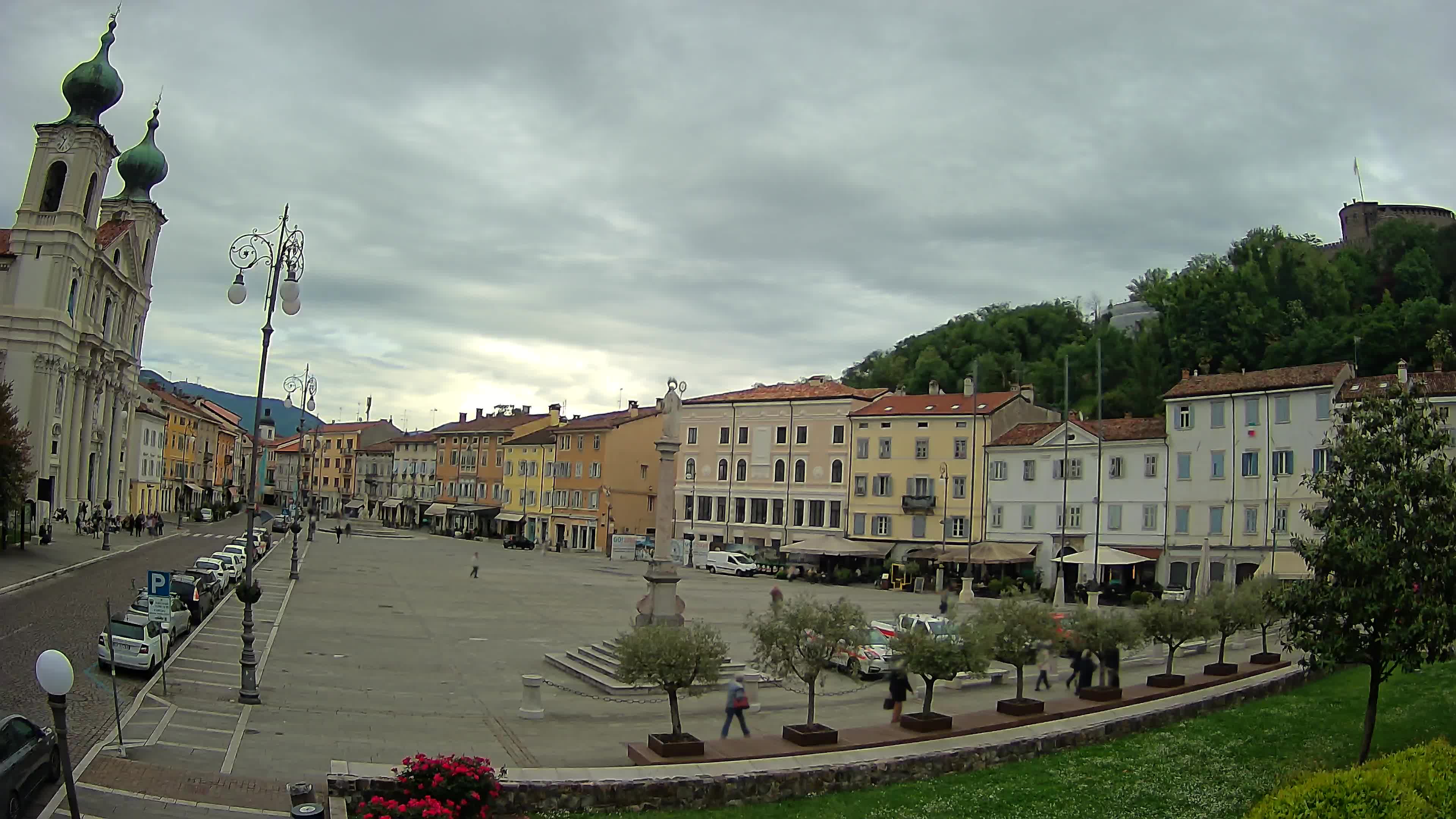 Webcam Gorizia Vittoria square – Church of st. Ignazio