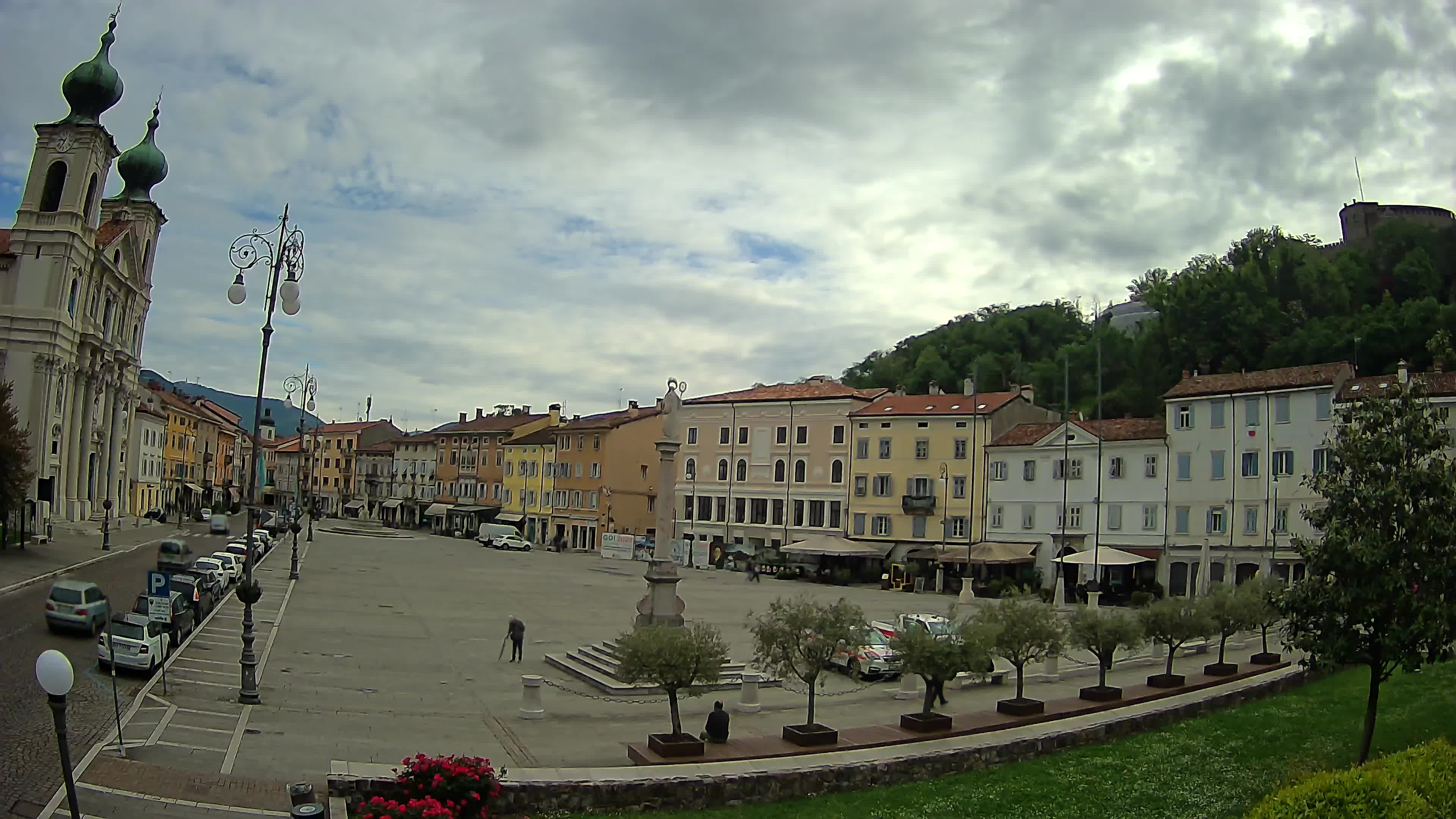 Webcam Gorizia Vittoria square – Church of st. Ignazio