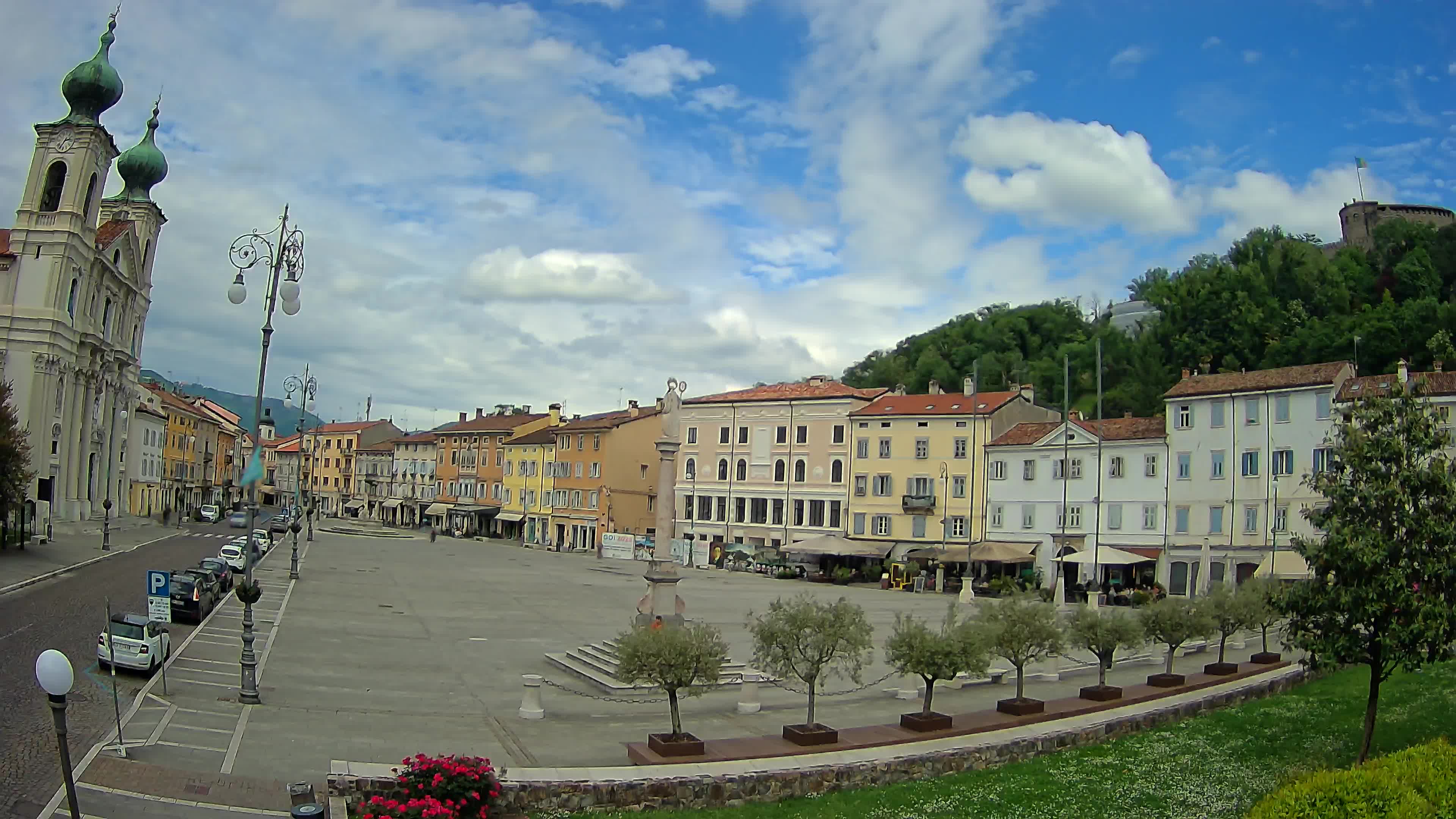 Webcam Gorizia Vittoria square – Church of st. Ignazio
