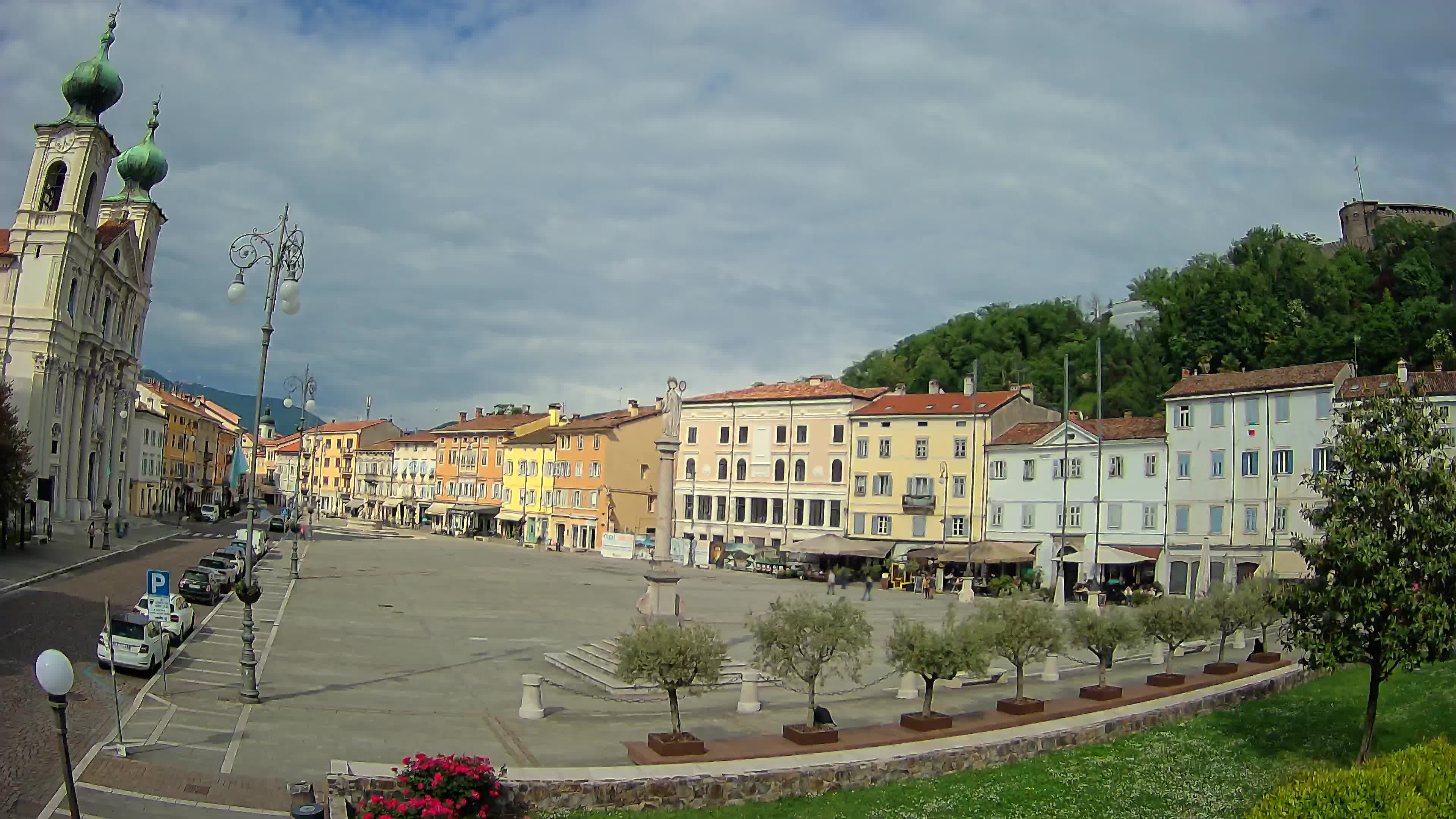 Webcam Gorizia Vittoria square – Church of st. Ignazio