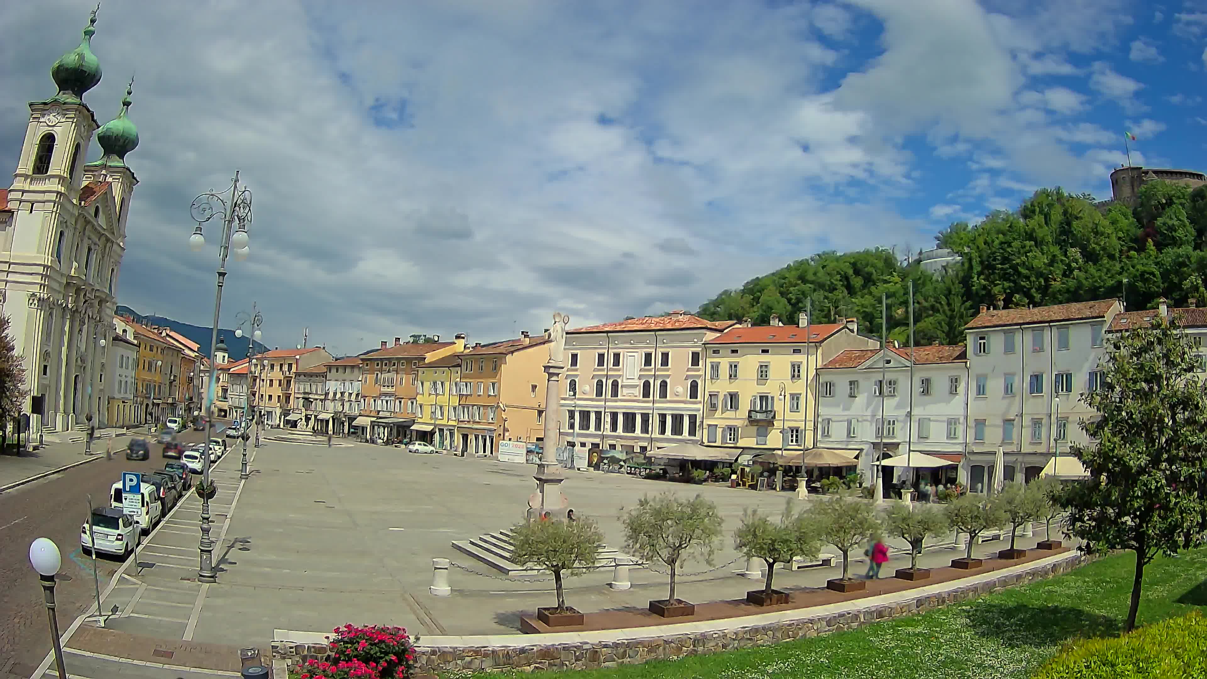 Webcam Gorizia Vittoria square – Church of st. Ignazio