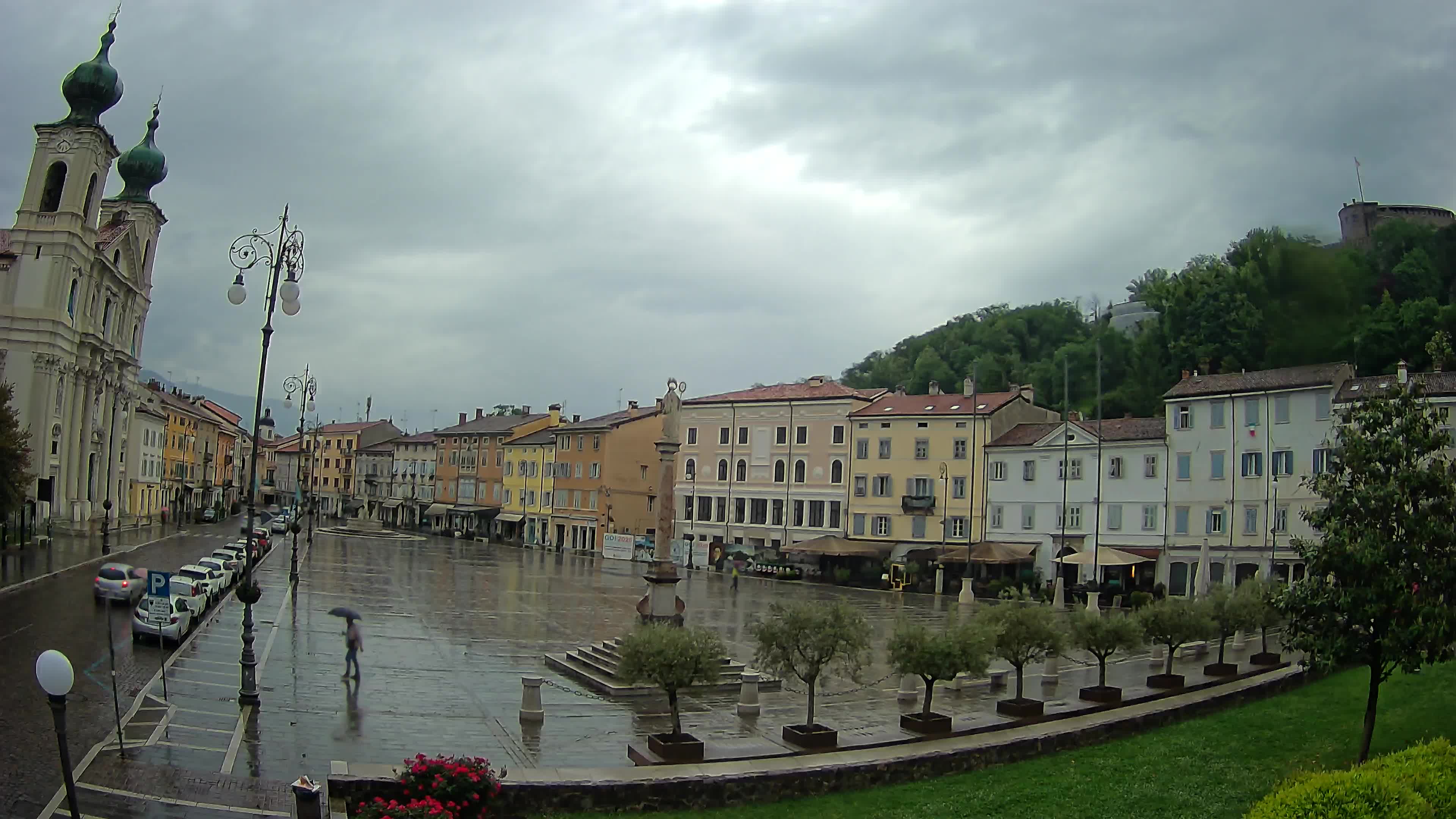 Webcam Gorizia Vittoria square – Church of st. Ignazio