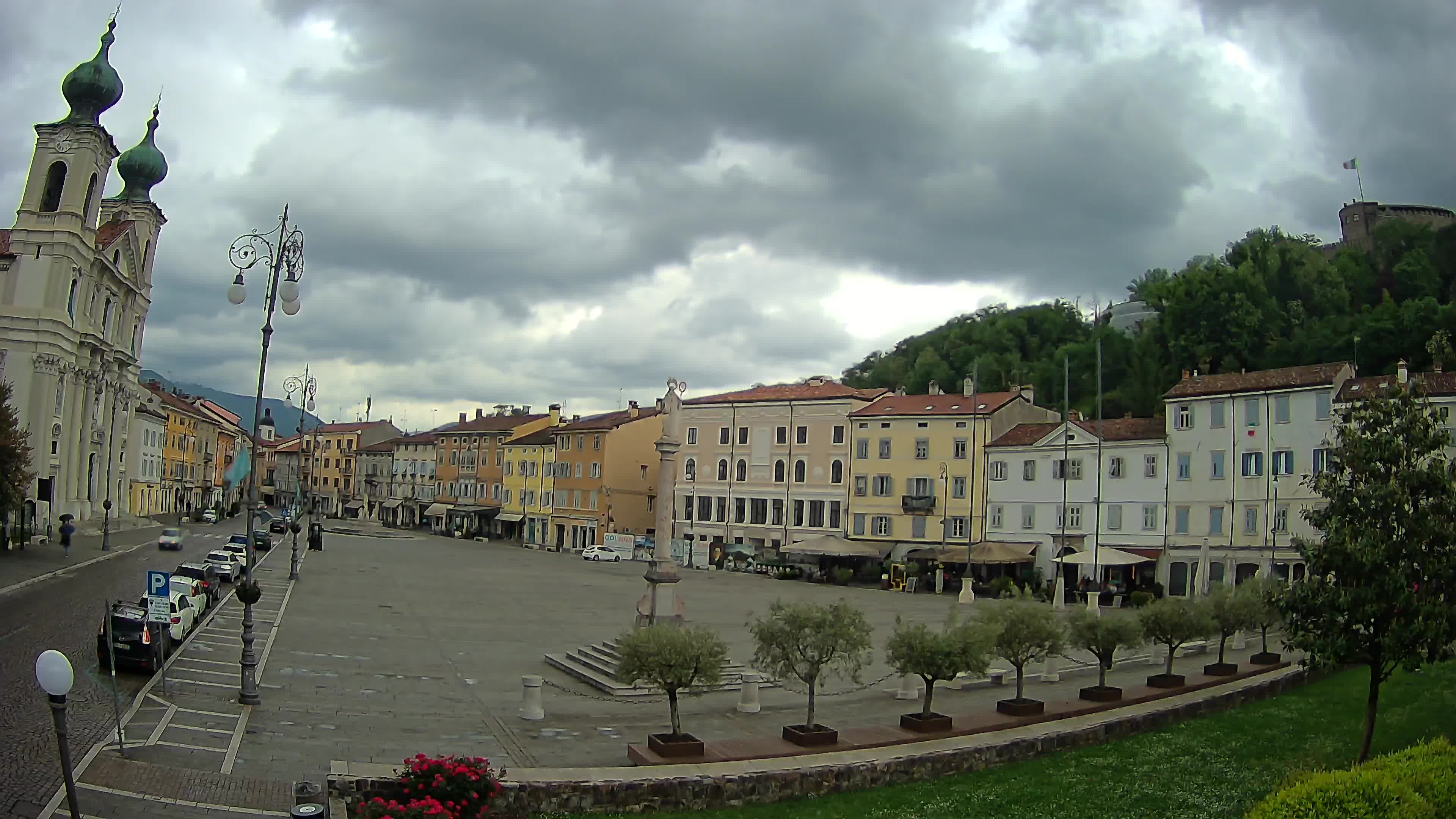 Webcam Gorizia Vittoria square – Church of st. Ignazio