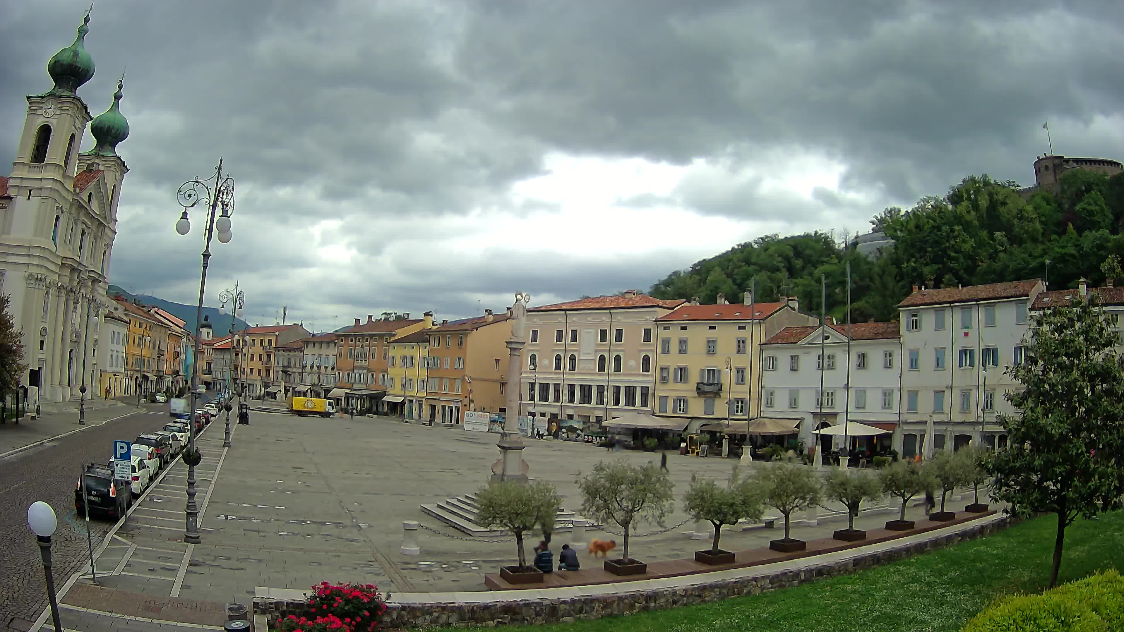Webcam Gorizia Vittoria square – Church of st. Ignazio
