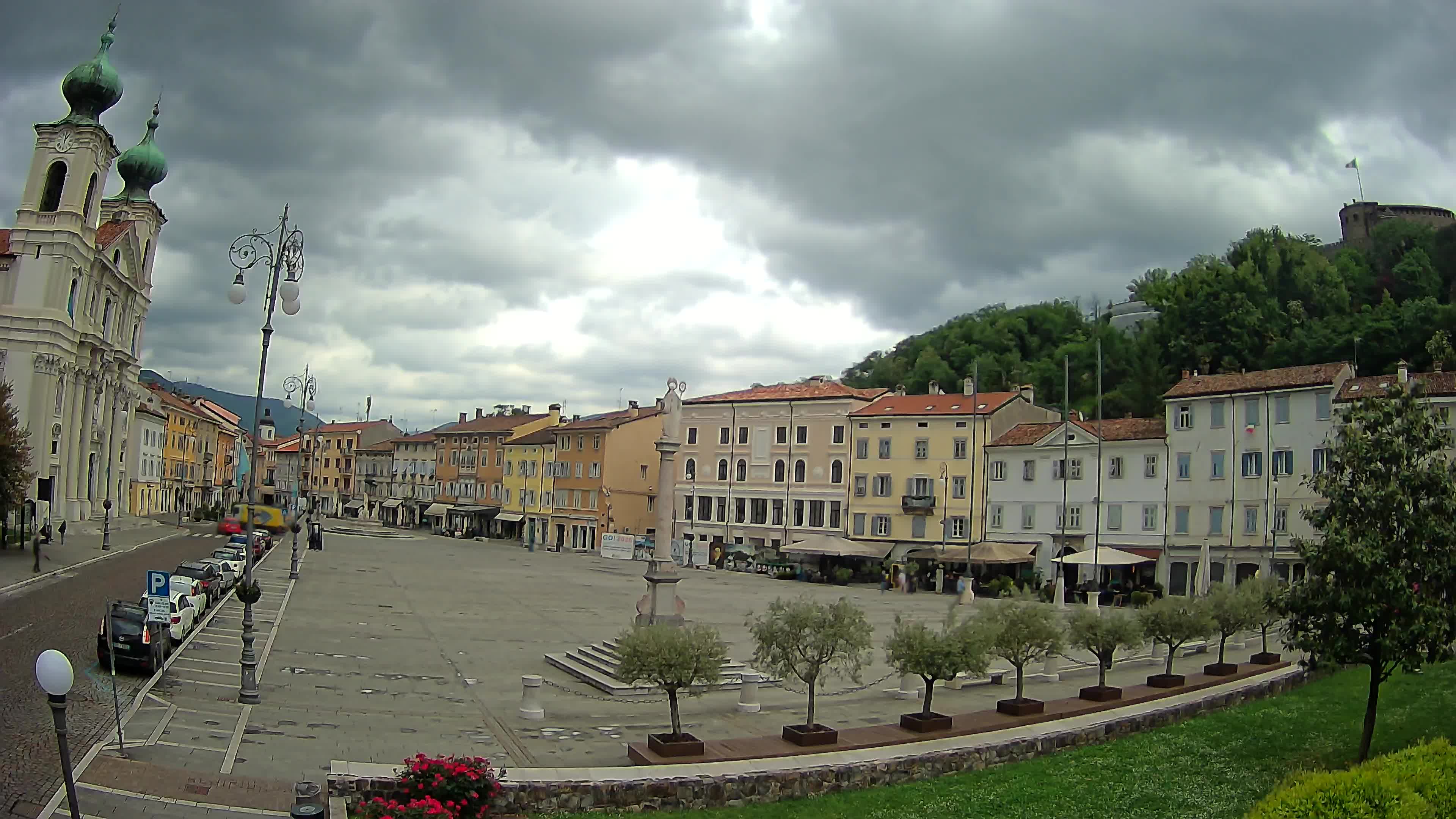 Webcam Gorizia Vittoria square – Church of st. Ignazio