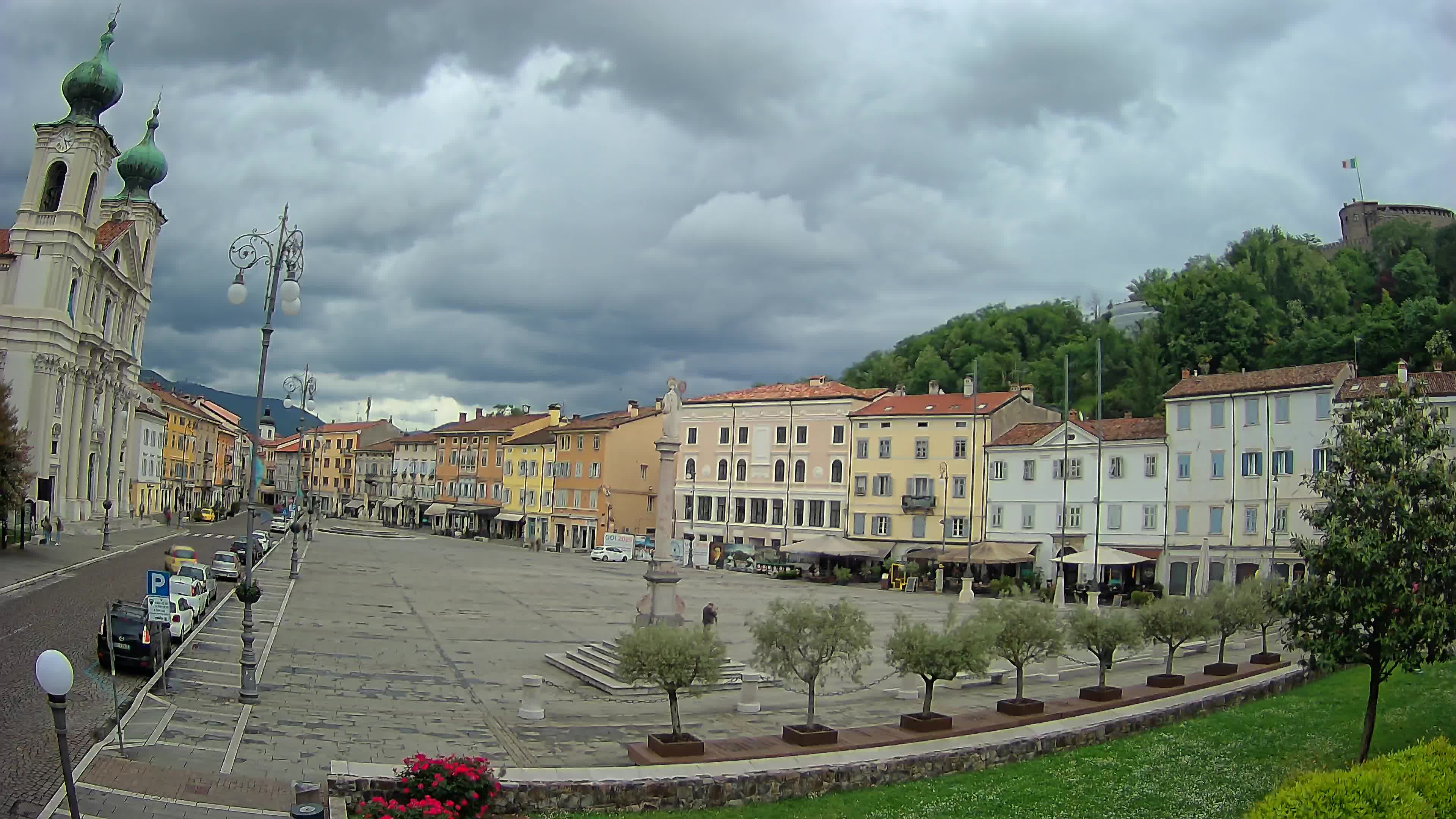 Webcam Gorizia Vittoria square – Church of st. Ignazio