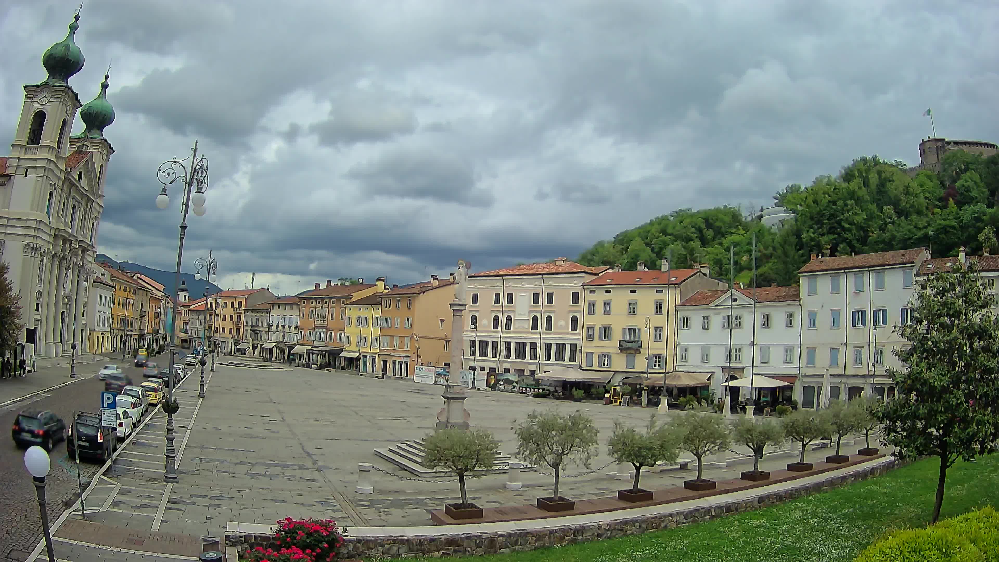 Webcam Gorizia Vittoria square – Church of st. Ignazio